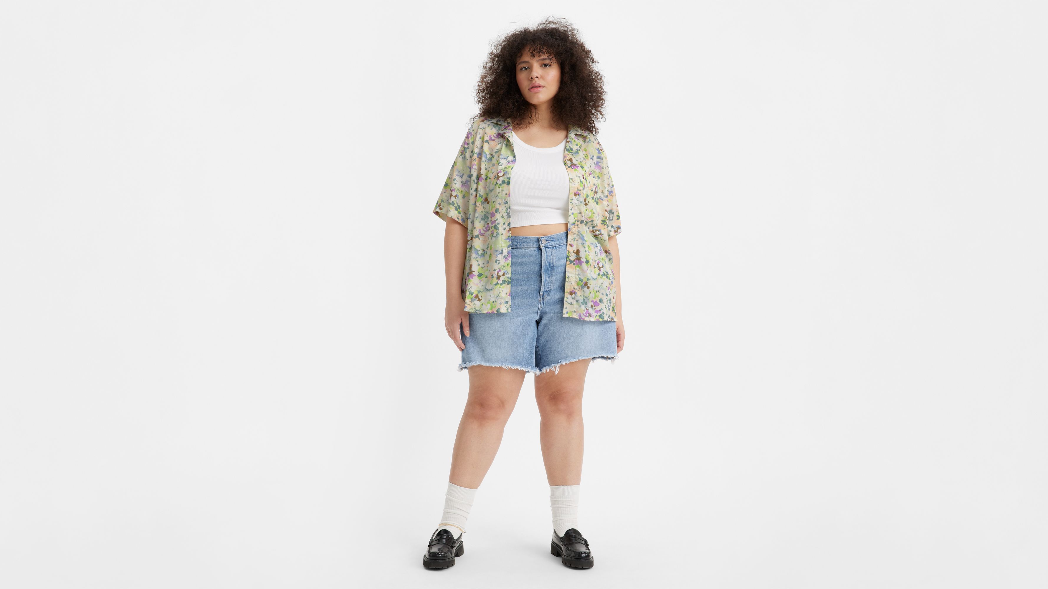 501® '90s Women's Shorts (Plus Size) 5