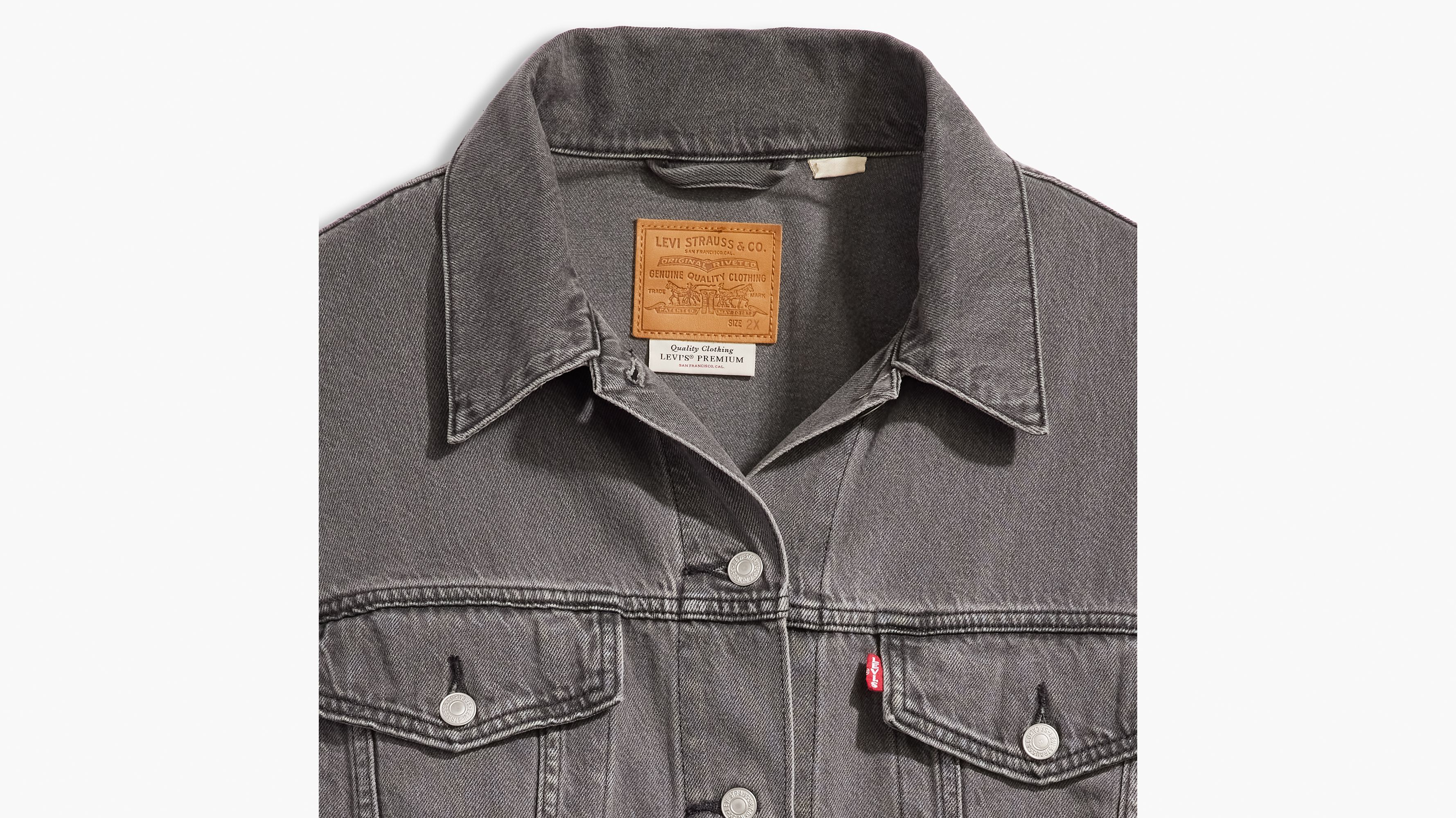 90s Trucker Jacket (Plus Size) 6