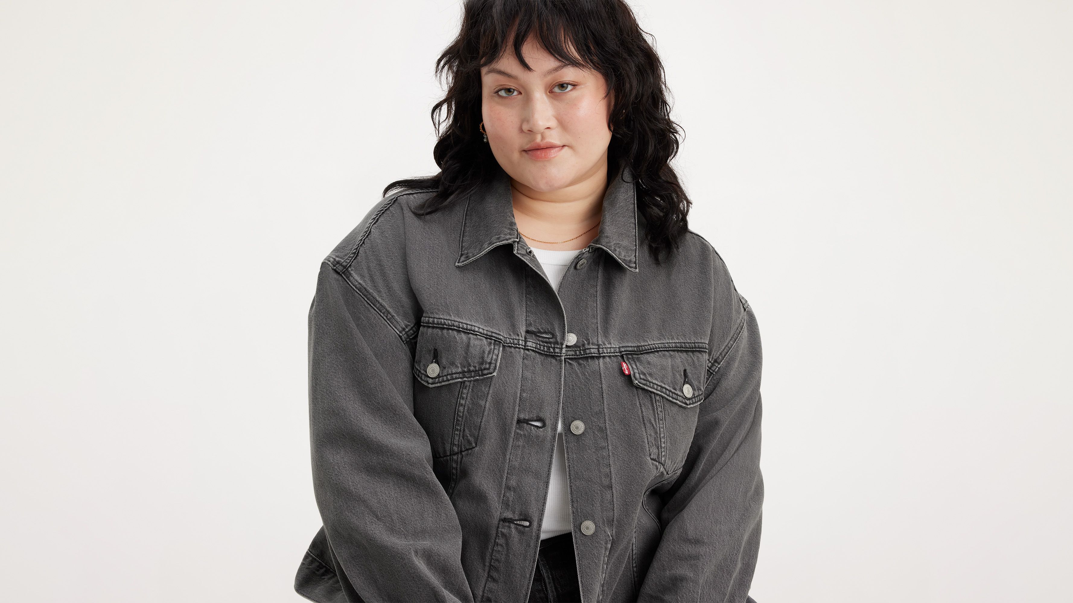 90s Trucker Jacket (Plus Size)