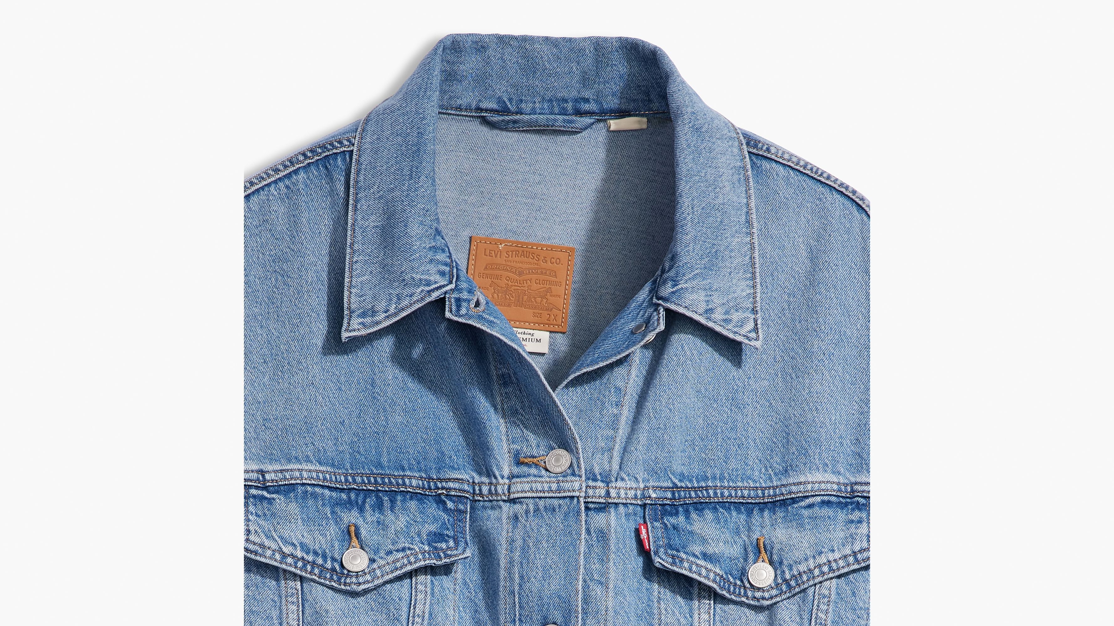 90s Trucker Jacket (plus Size) - Medium Wash | Levi's® US