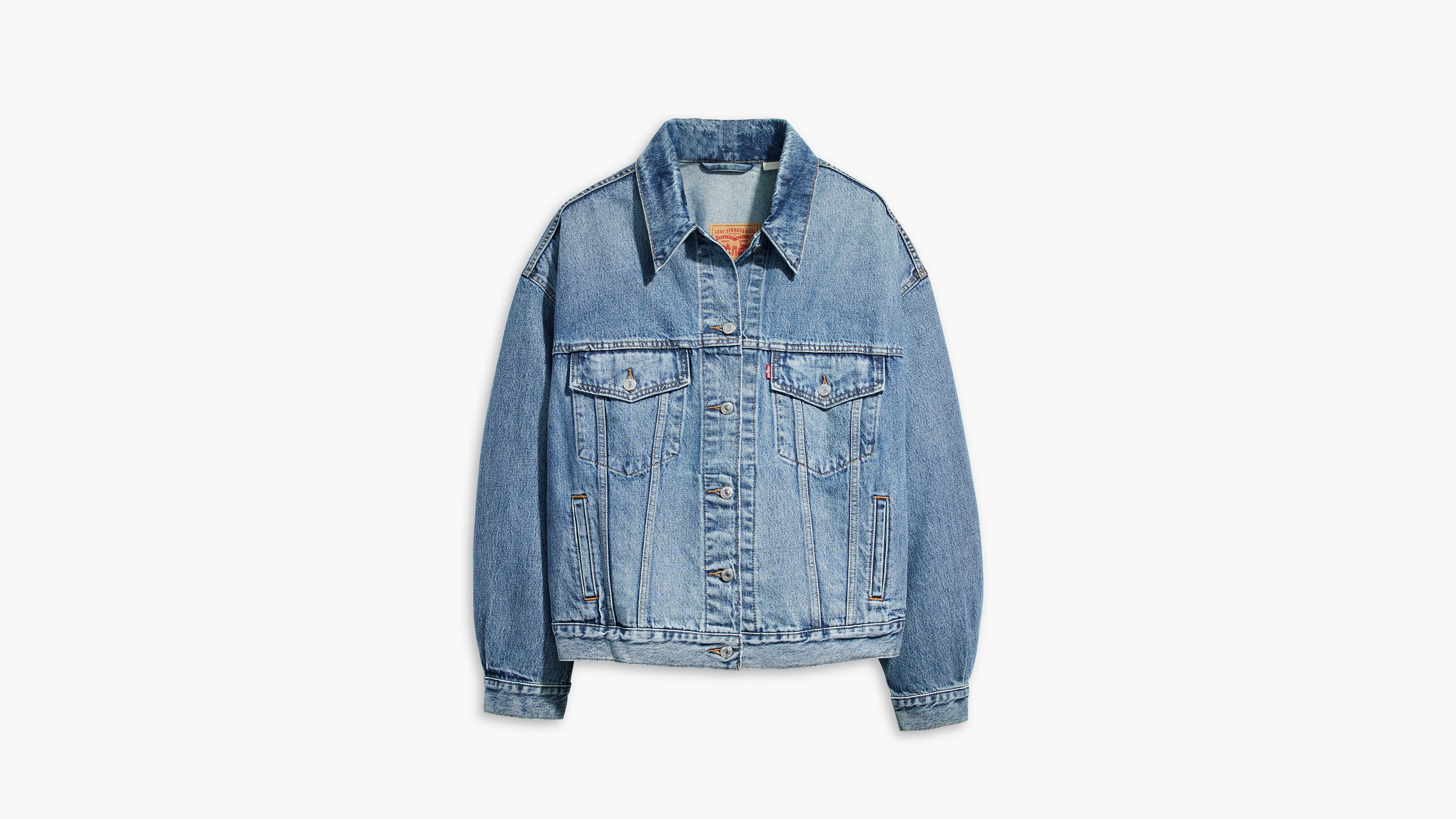 90s Trucker Jacket (plus Size) - Light Wash | Levi's® US