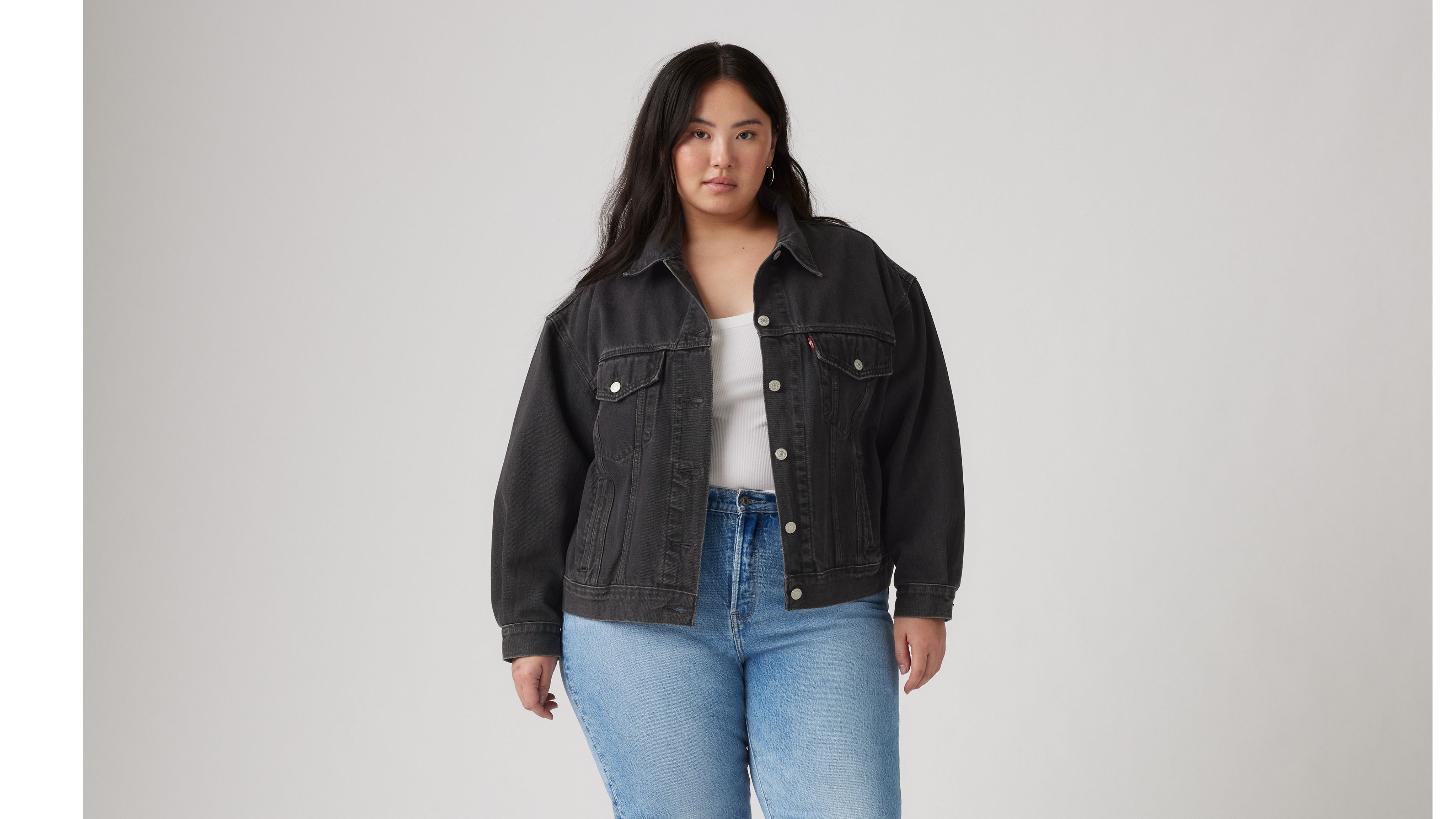 '90s Trucker Jacket (Plus Size)