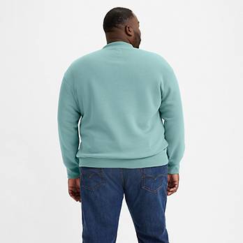 Relaxed Sweatshirt mit Rundhalsausschnitt und Grafik (Big & Tall) 2