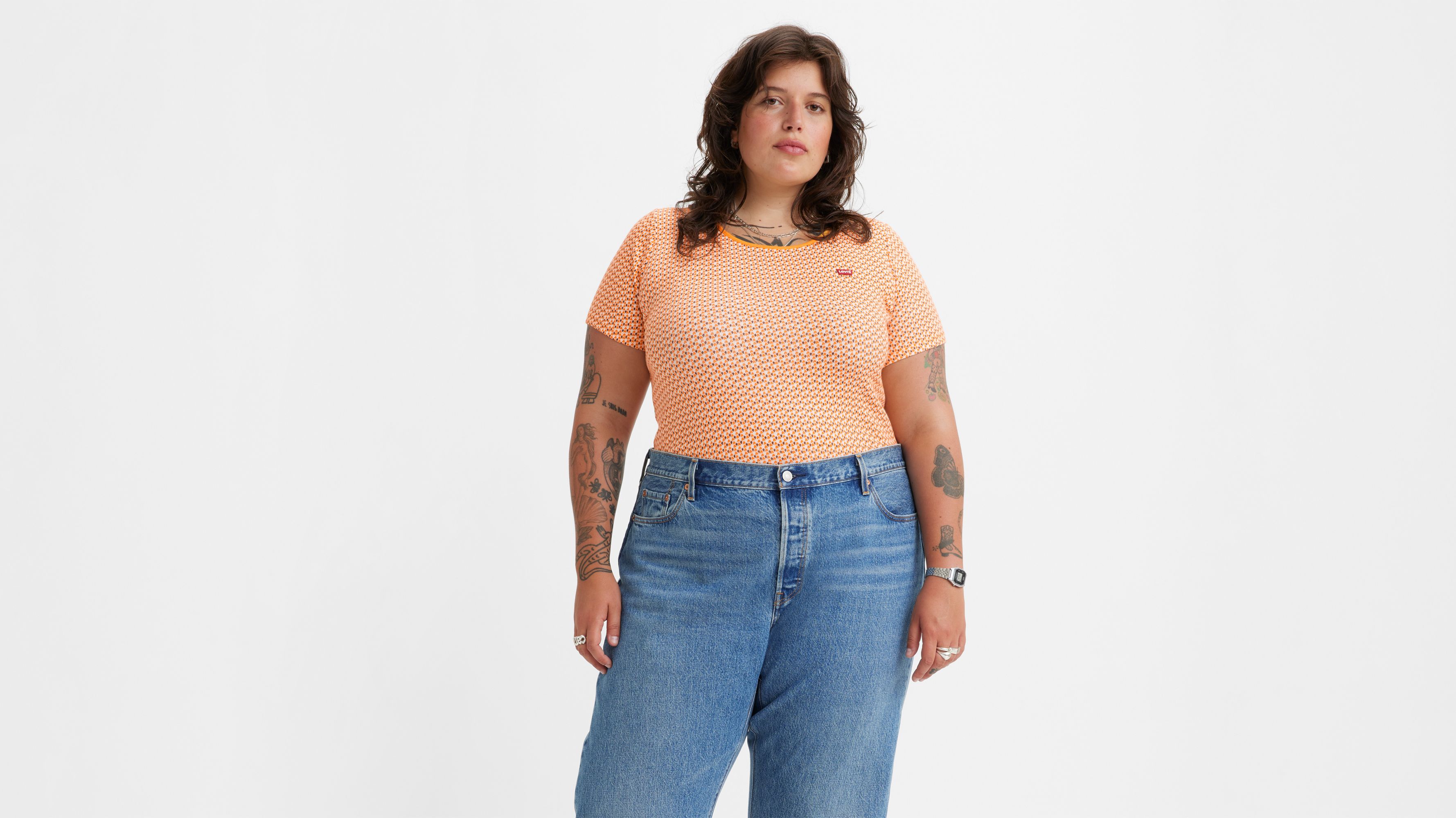 Short Sleeve Honey T-Shirt (Plus Size) 7