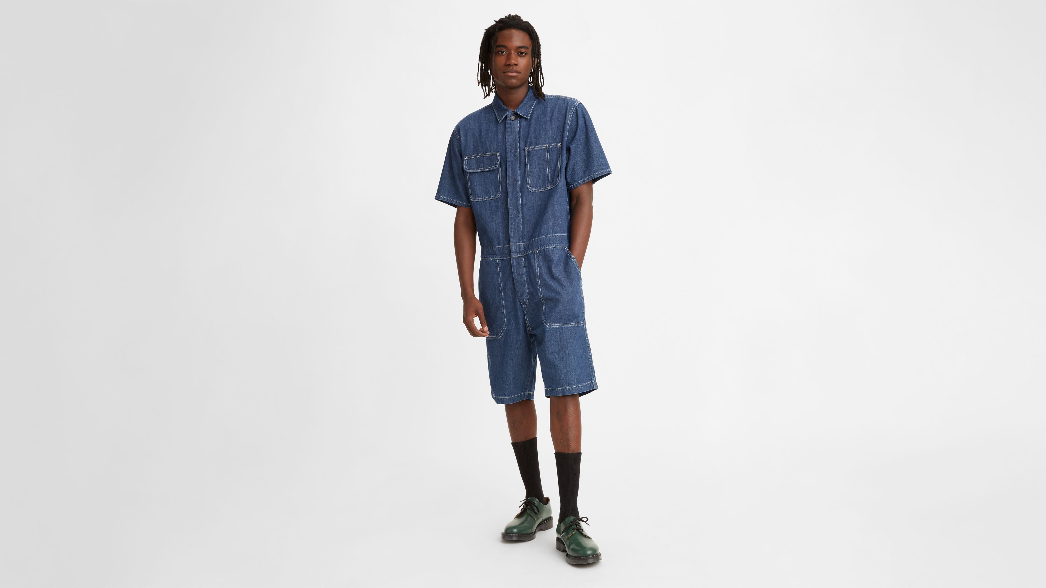 19.5" Men's Shortalls 1