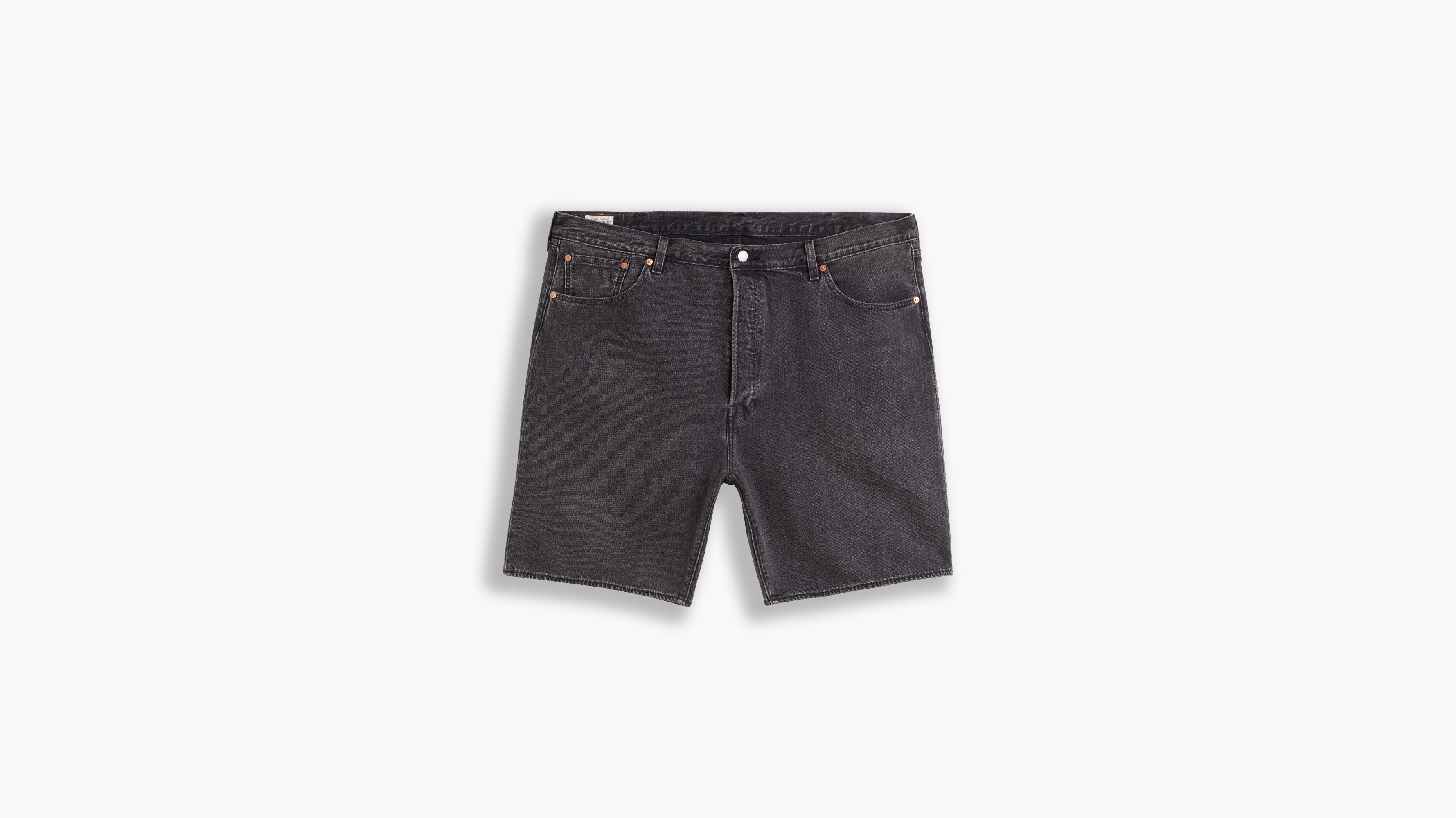 levis black 501 shorts