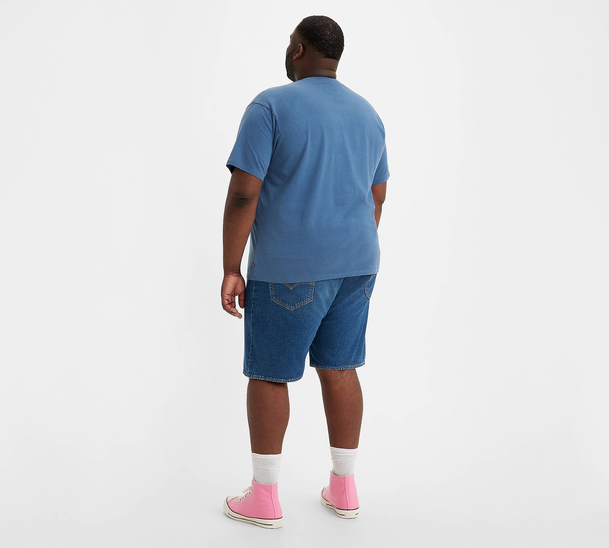 501® Hemmed Shorts (big & Tall) - Blue | Levi's® IE