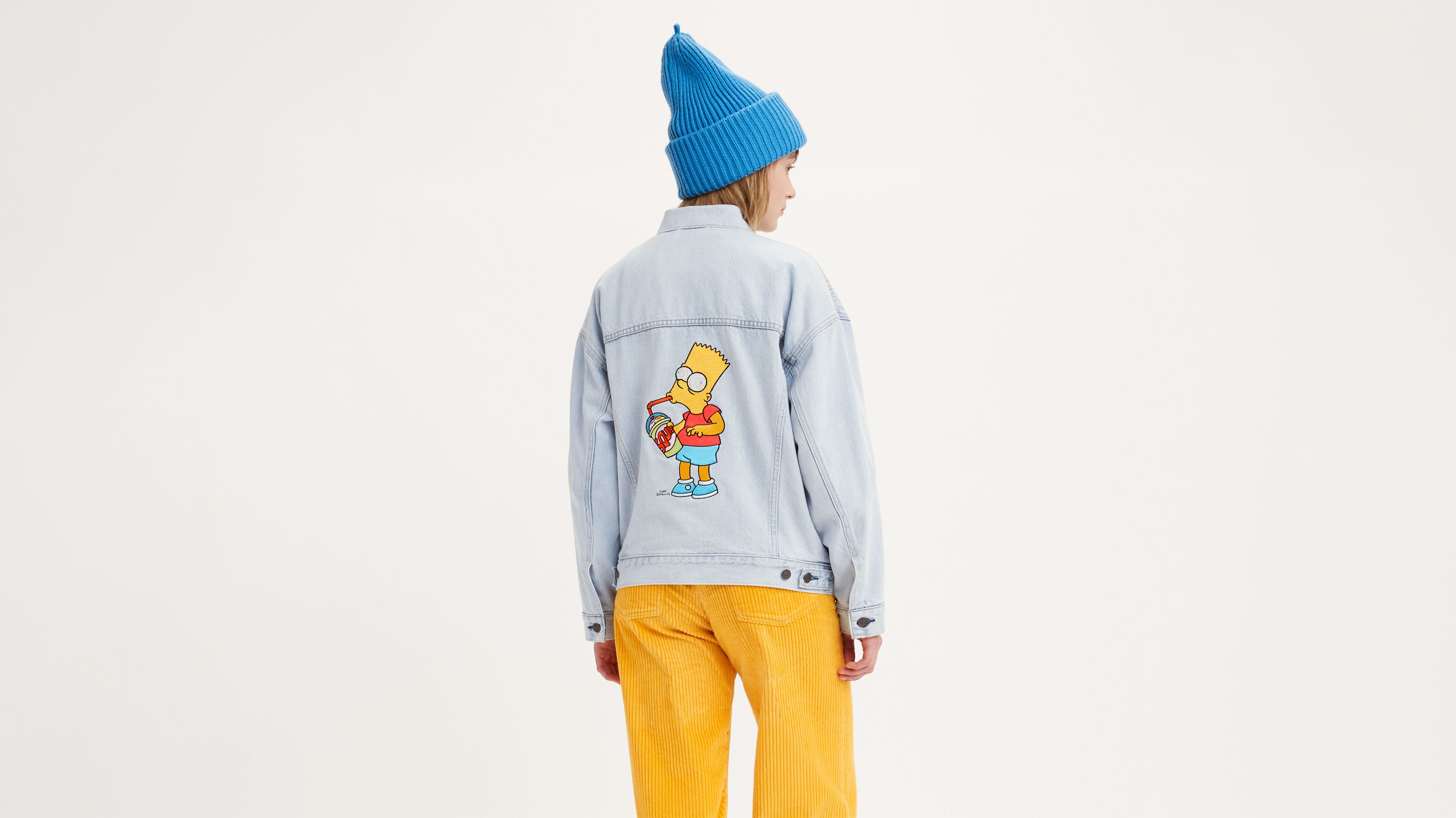 The Simpsons™ X Levi's® Trucker Jacket - Blue | Levi's® ES