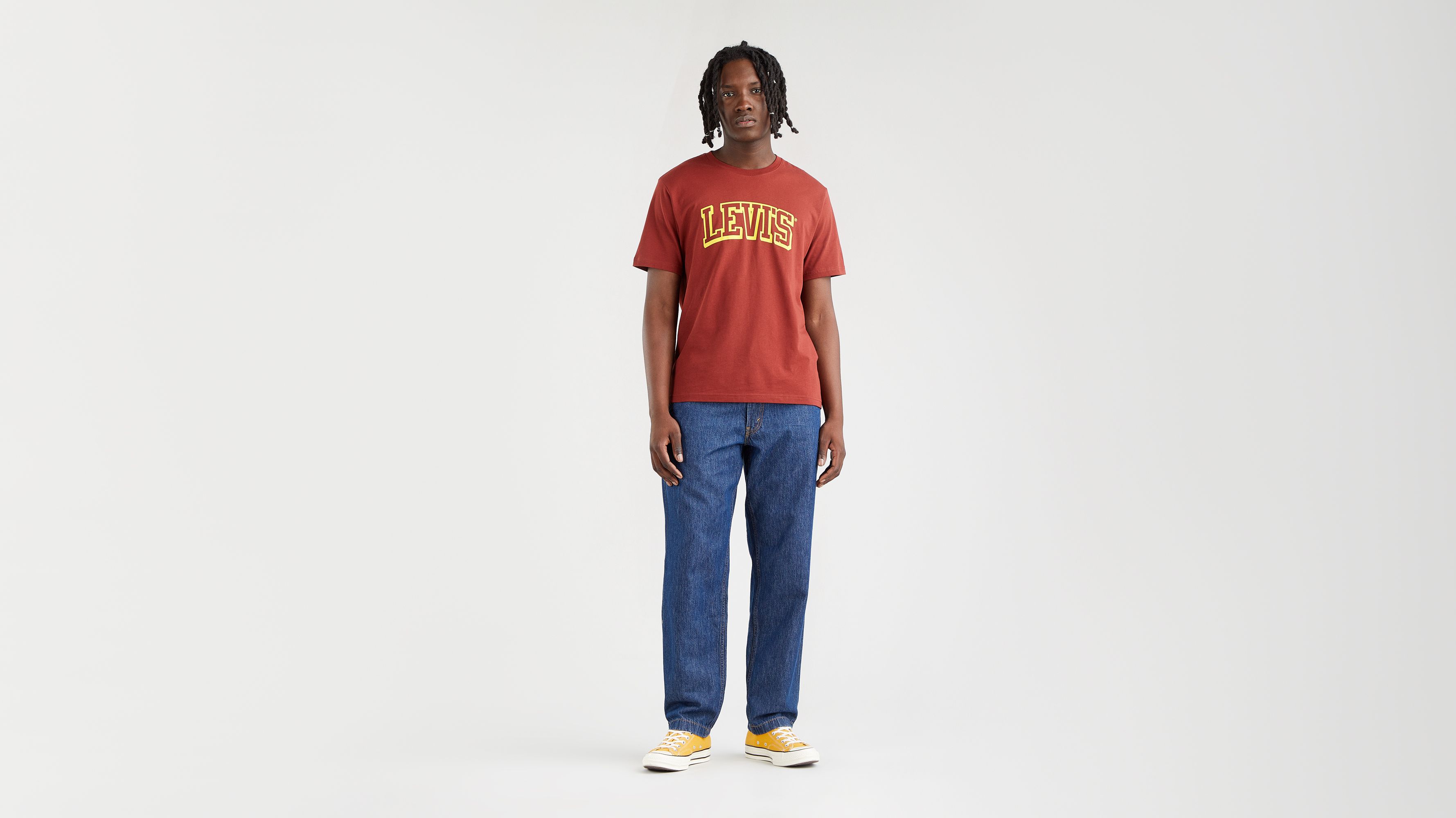 Stay Loose Boxer Tapered Jeans - Blue | Levi's® AD