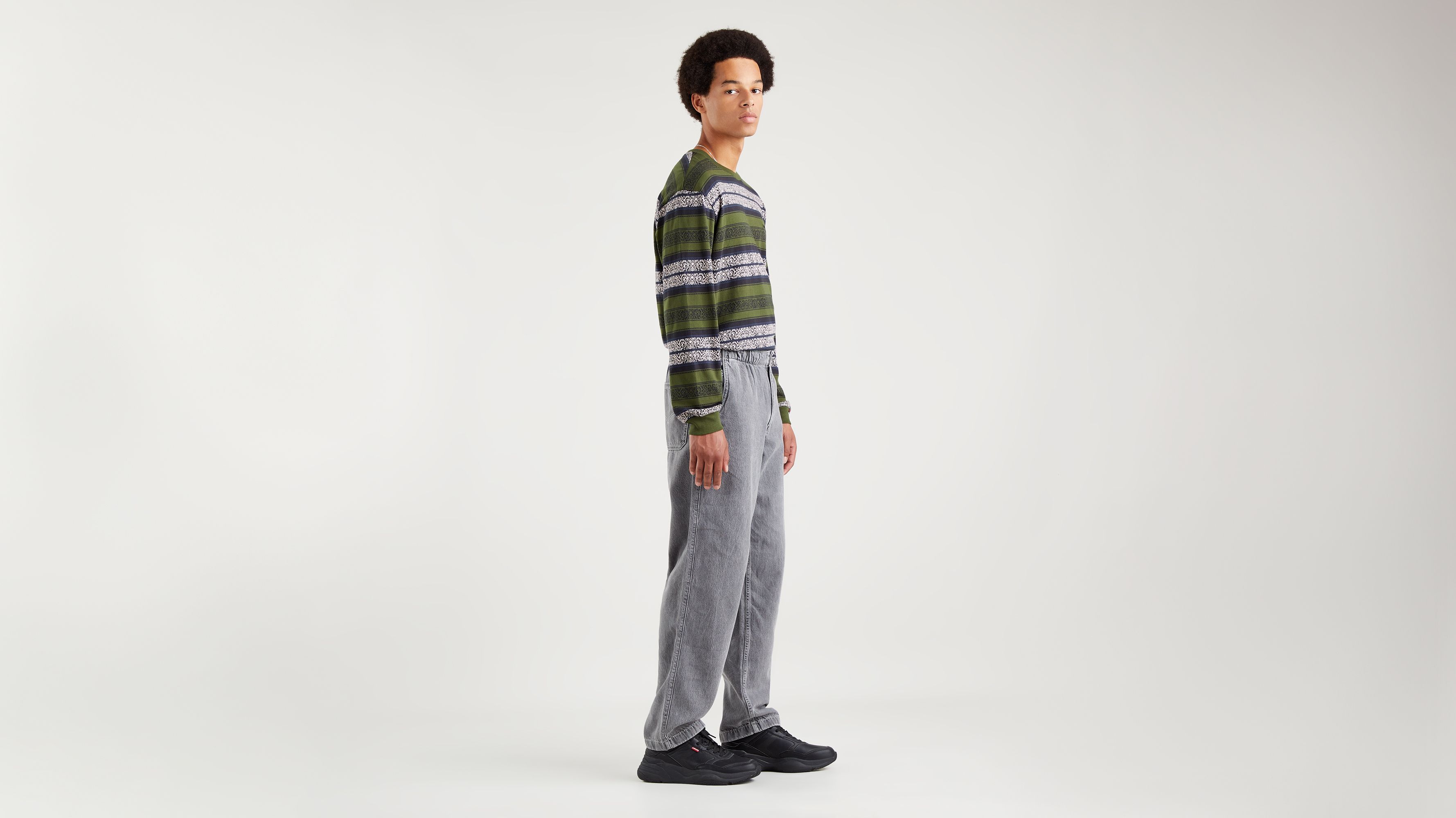 Stay Loose Boxer Tapered Jeans