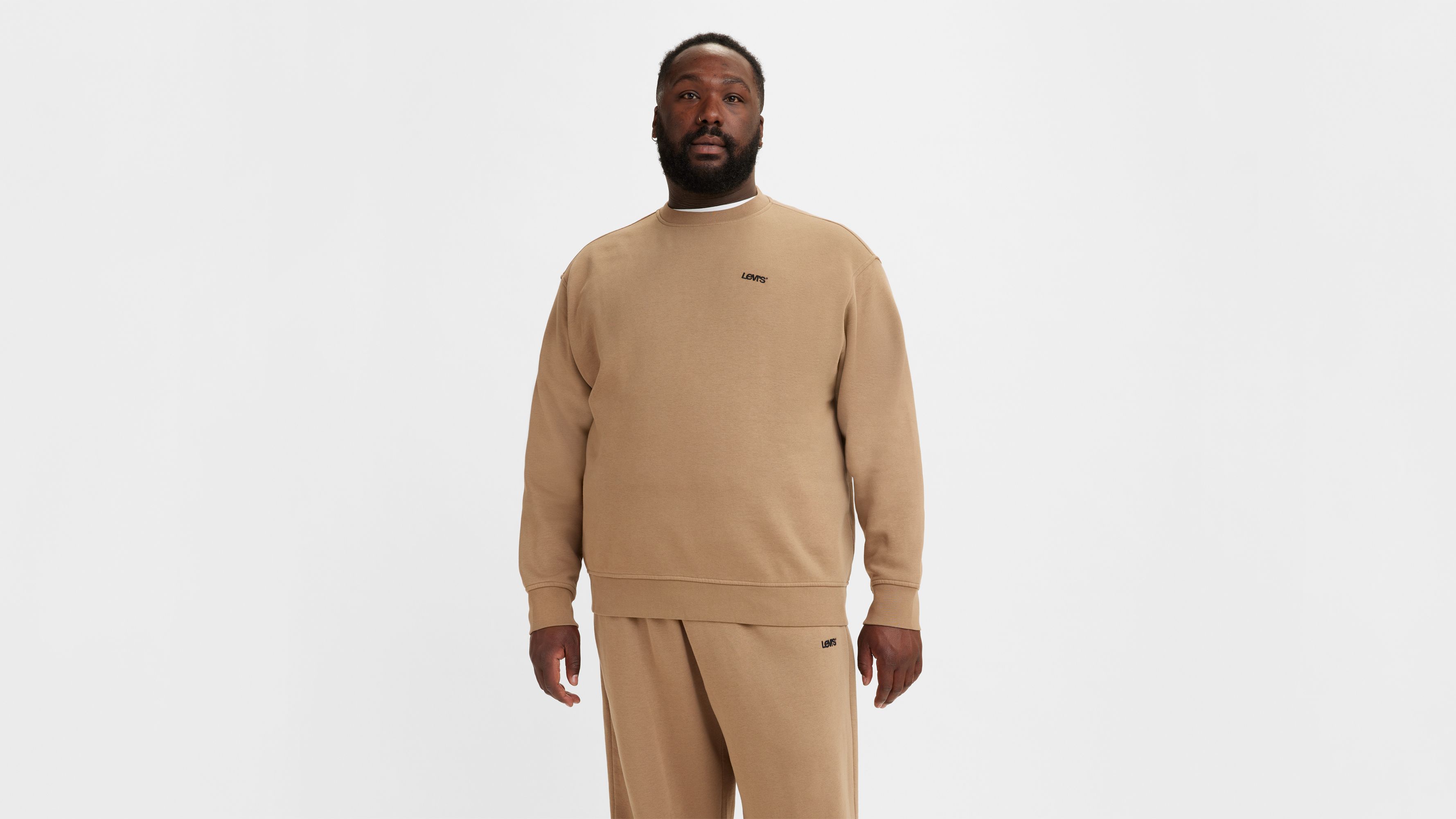 Seasonal Crewneck Sweatshirt (tall) - Brown | Levi's® US