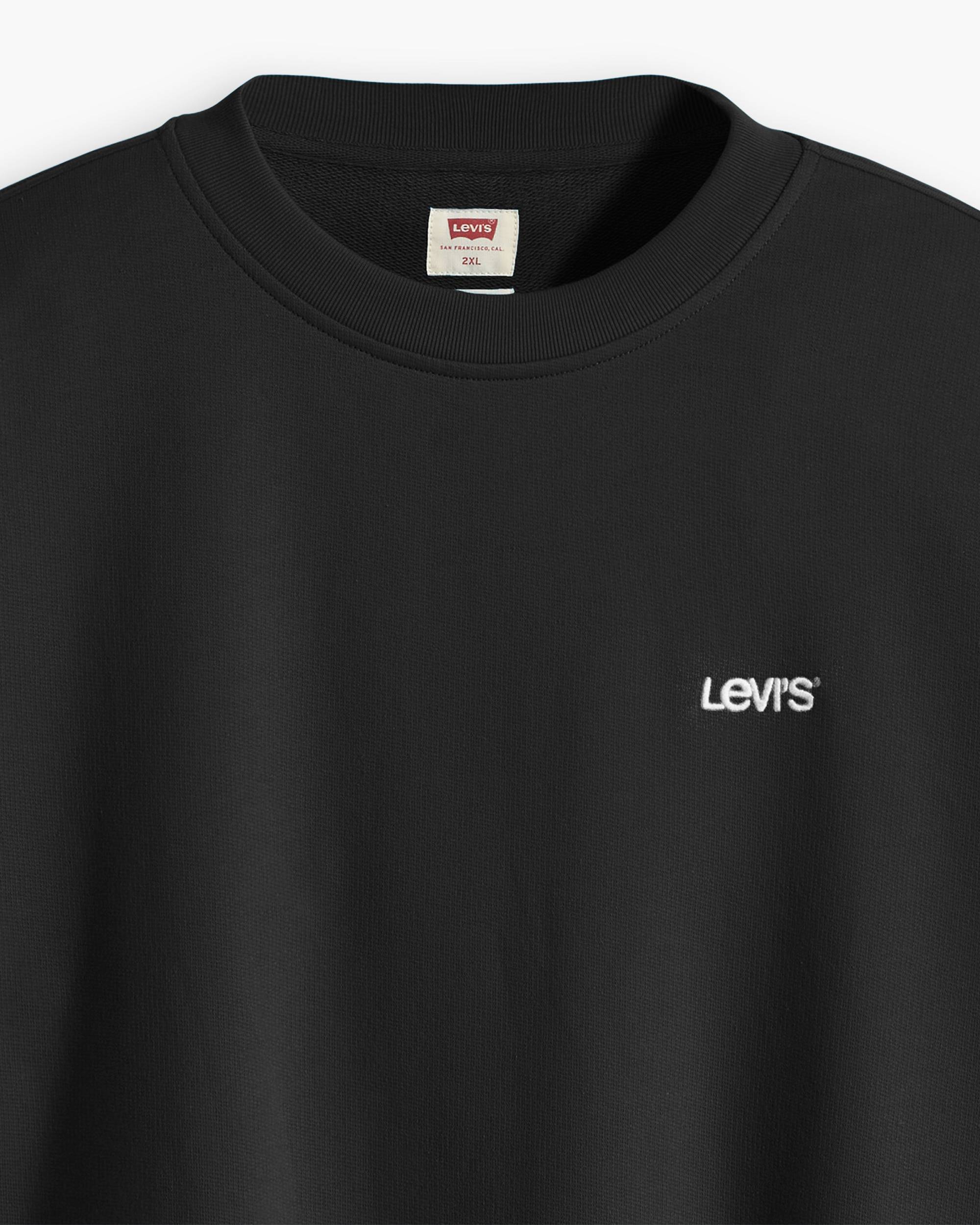 Levi's® Crewneck Sweatshirt (tall) - Black | Levi's® US Levi's® Crewneck Sweatshirt (tall) - Black | Levi's® US