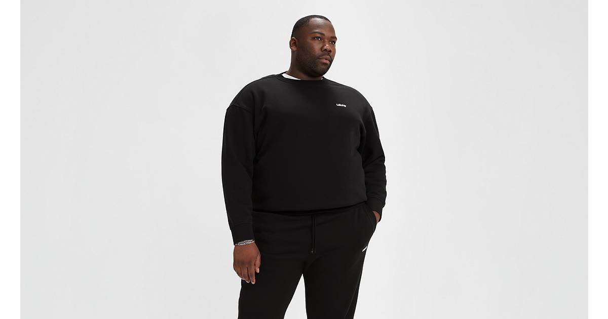 Levi's® Crewneck Sweatshirt (tall) - Black | Levi's® US