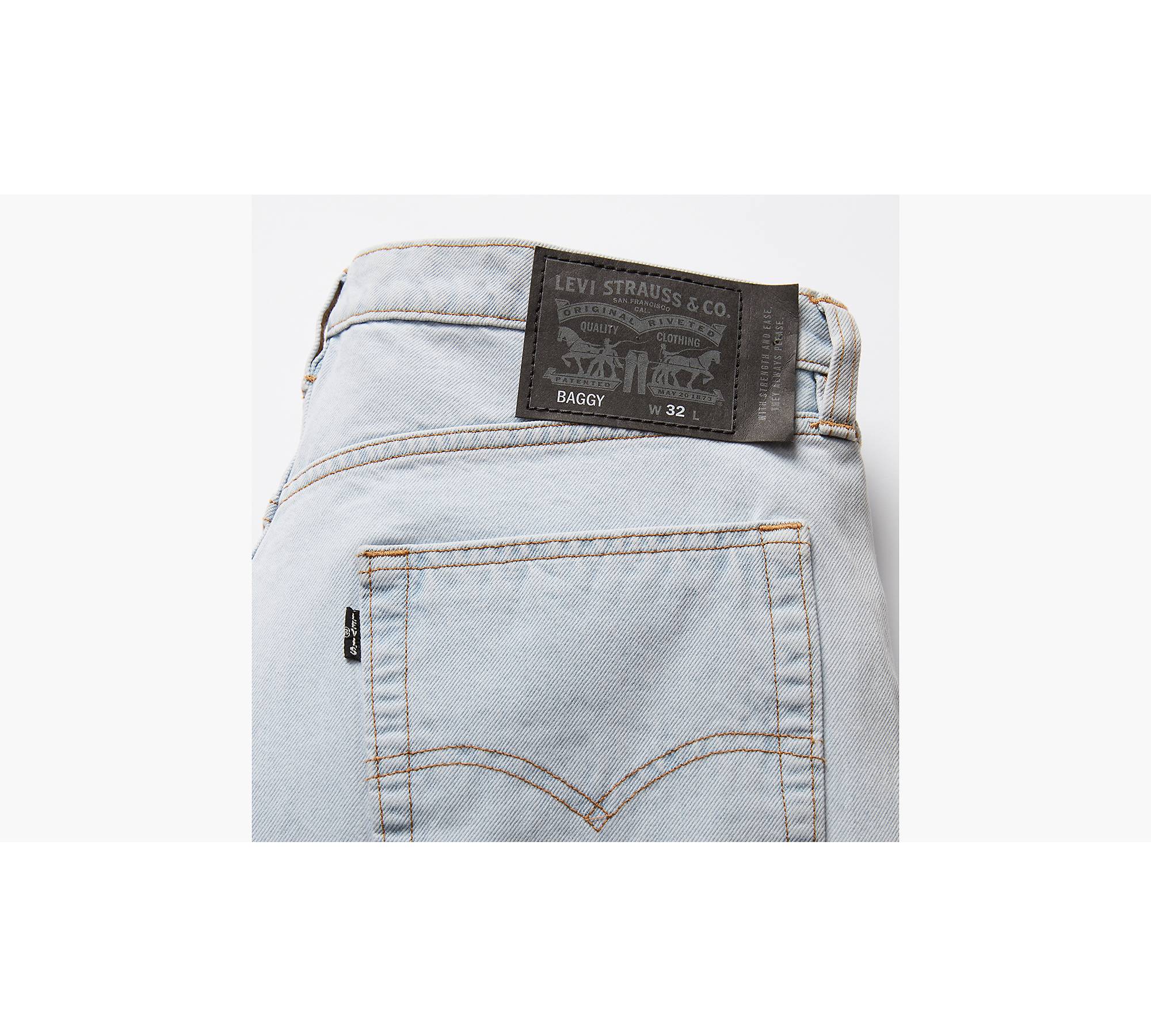 Levi's® Skateboarding™ Baggy 5-pocket Shorts - Light Wash | Levi's® US