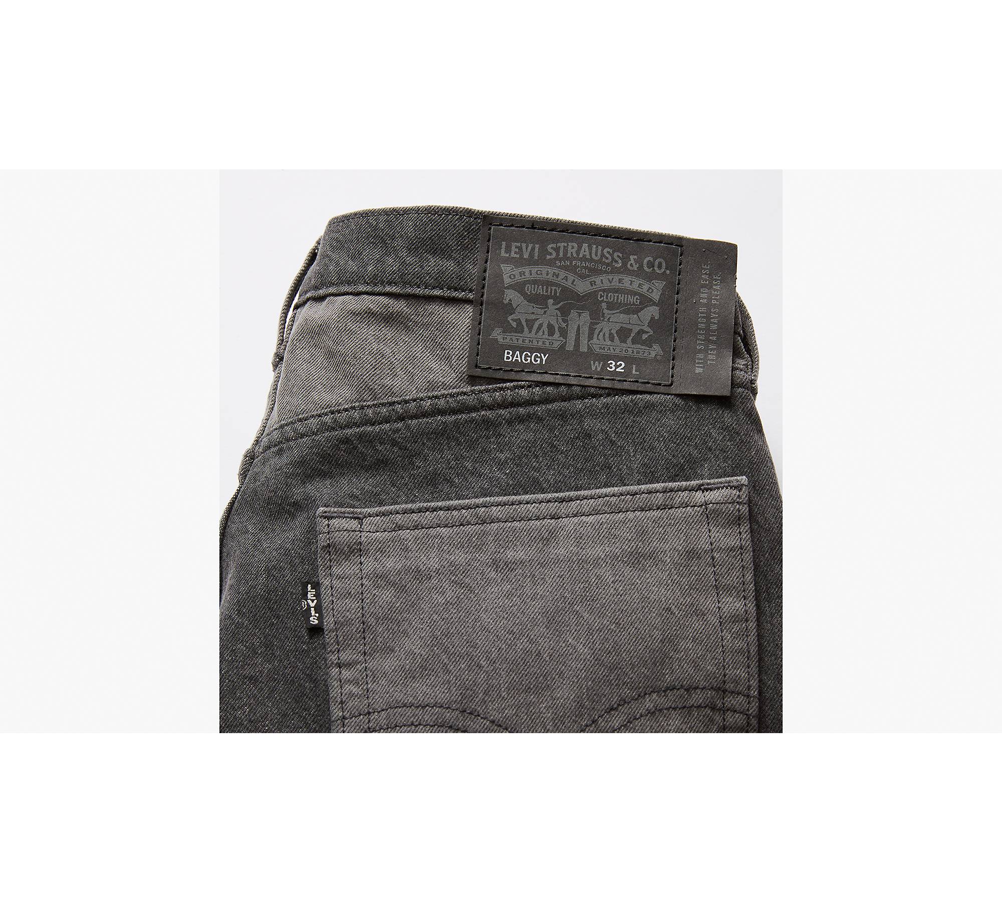 Levi's® Skateboarding™ Baggy 5-pocket Shorts - Black | Levi's® US