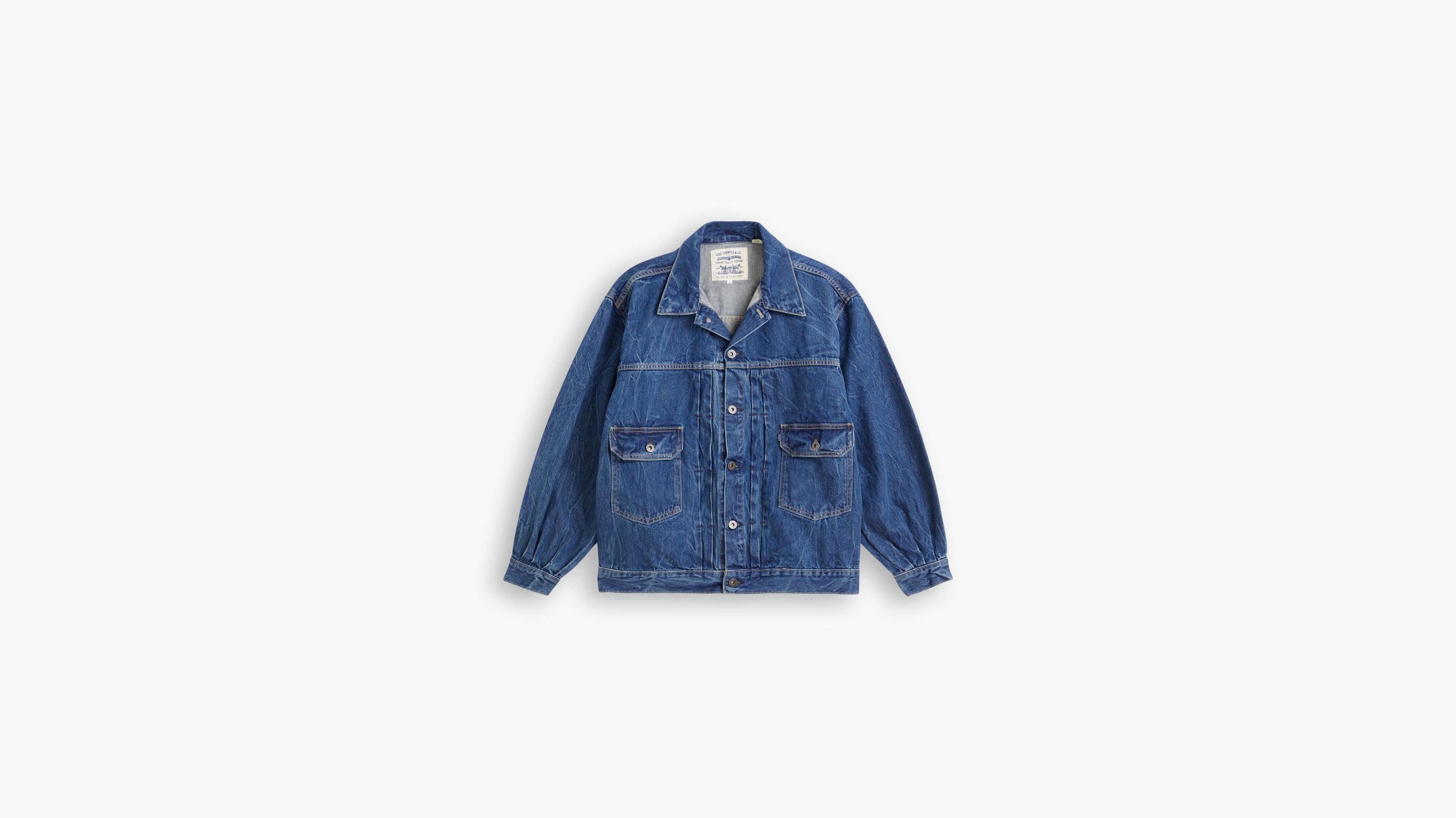 Levi's® Made & Crafted® Tucked Type Ii Trucker Jacket - Blue