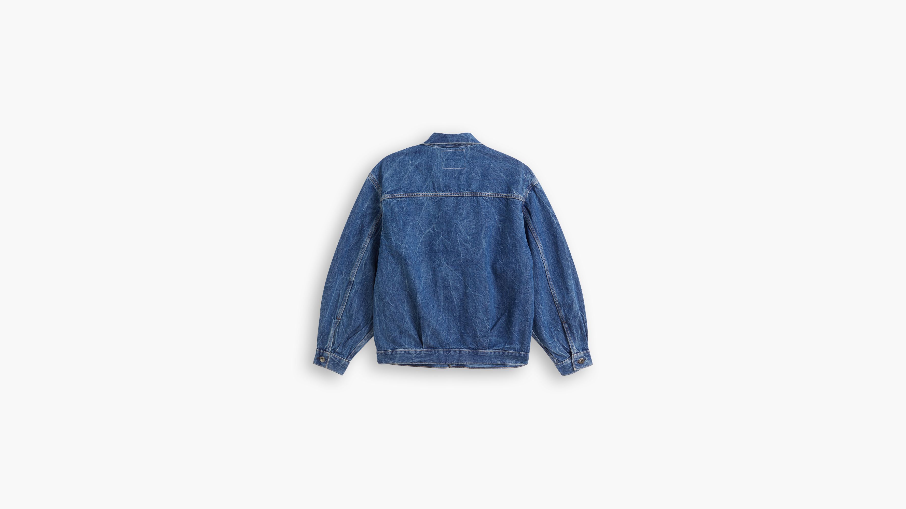 LEVI’S MADE&CRAFTED TUCKED TYPE II Levi's® Made & Crafted® Tucked Type Ii Trucker Jacket - Blue