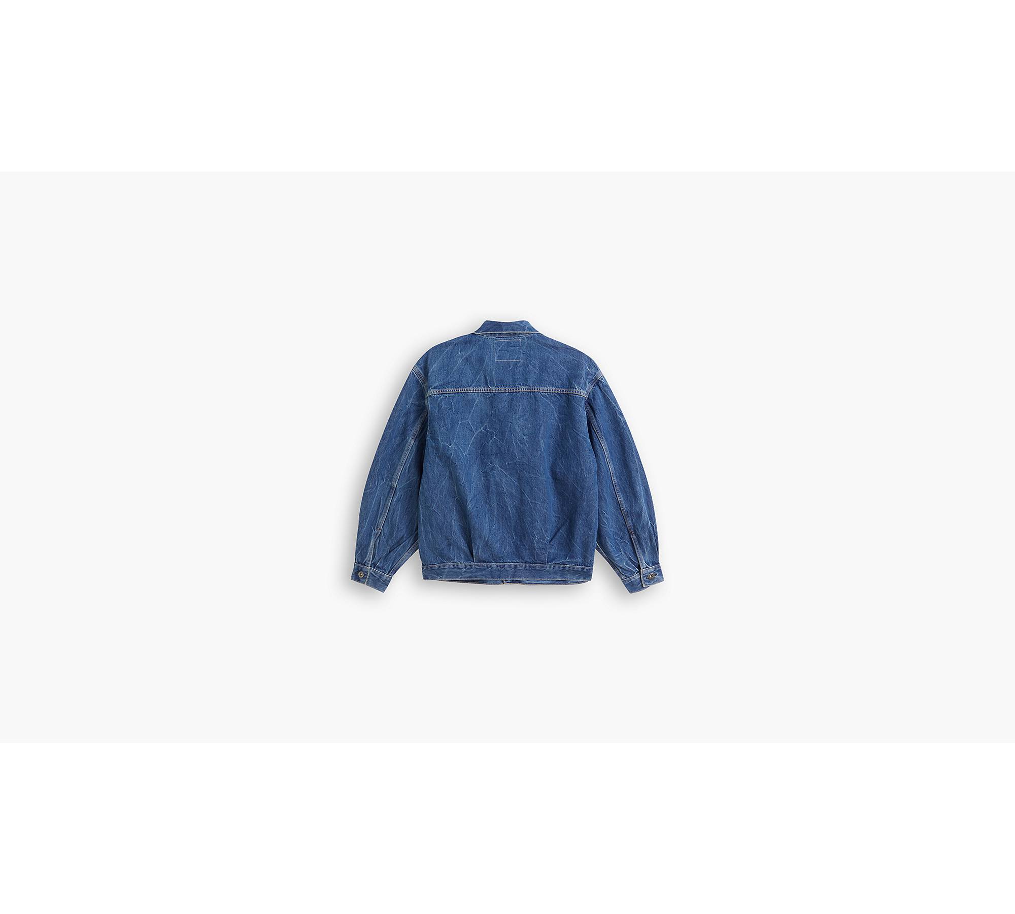 Levi's® Made & Crafted® Tucked Type Ii Trucker Jacket - Blue | Levi's® IT