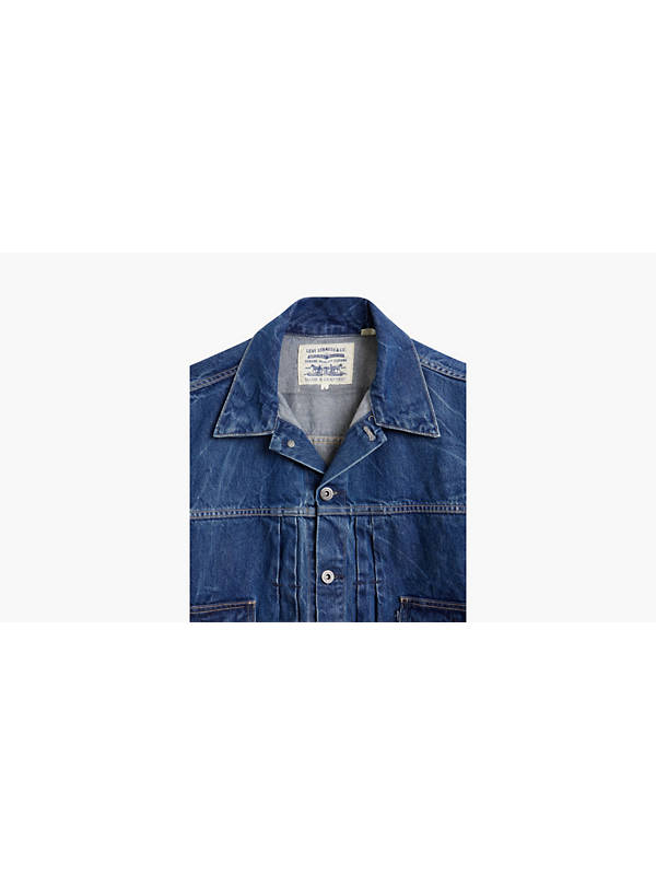 Levi's® Made & Crafted® Tucked Type Ii Trucker Jacket - Blue | Levi's® SI
