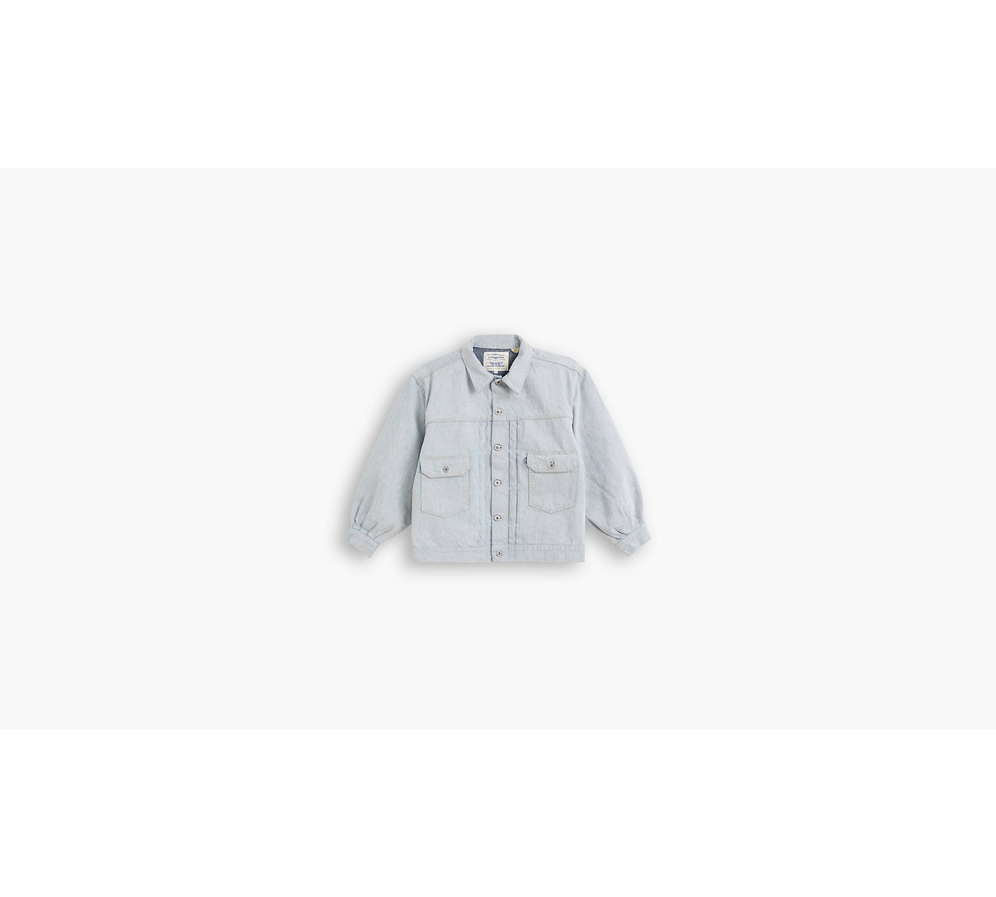 Levi's® Made & Crafted® Tucked Type Ii Trucker Jacket - Blue | Levi's® FR