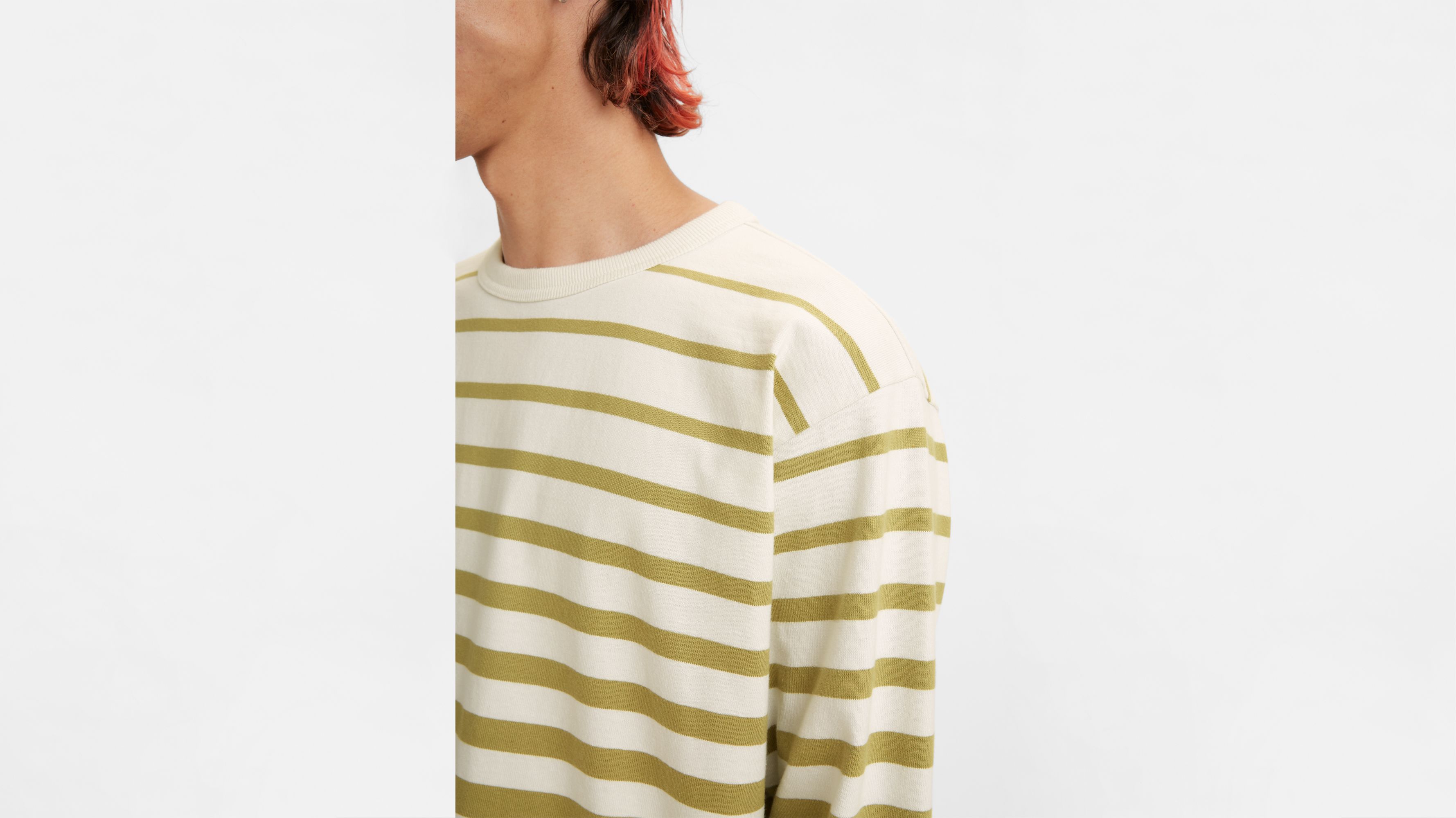 Tシャツ・カットソー COVERNAT Basic Stripe T-shirt Lemon Basic Stripe T-Shirt Lemon - Covernat | 60% - Asian Fashion