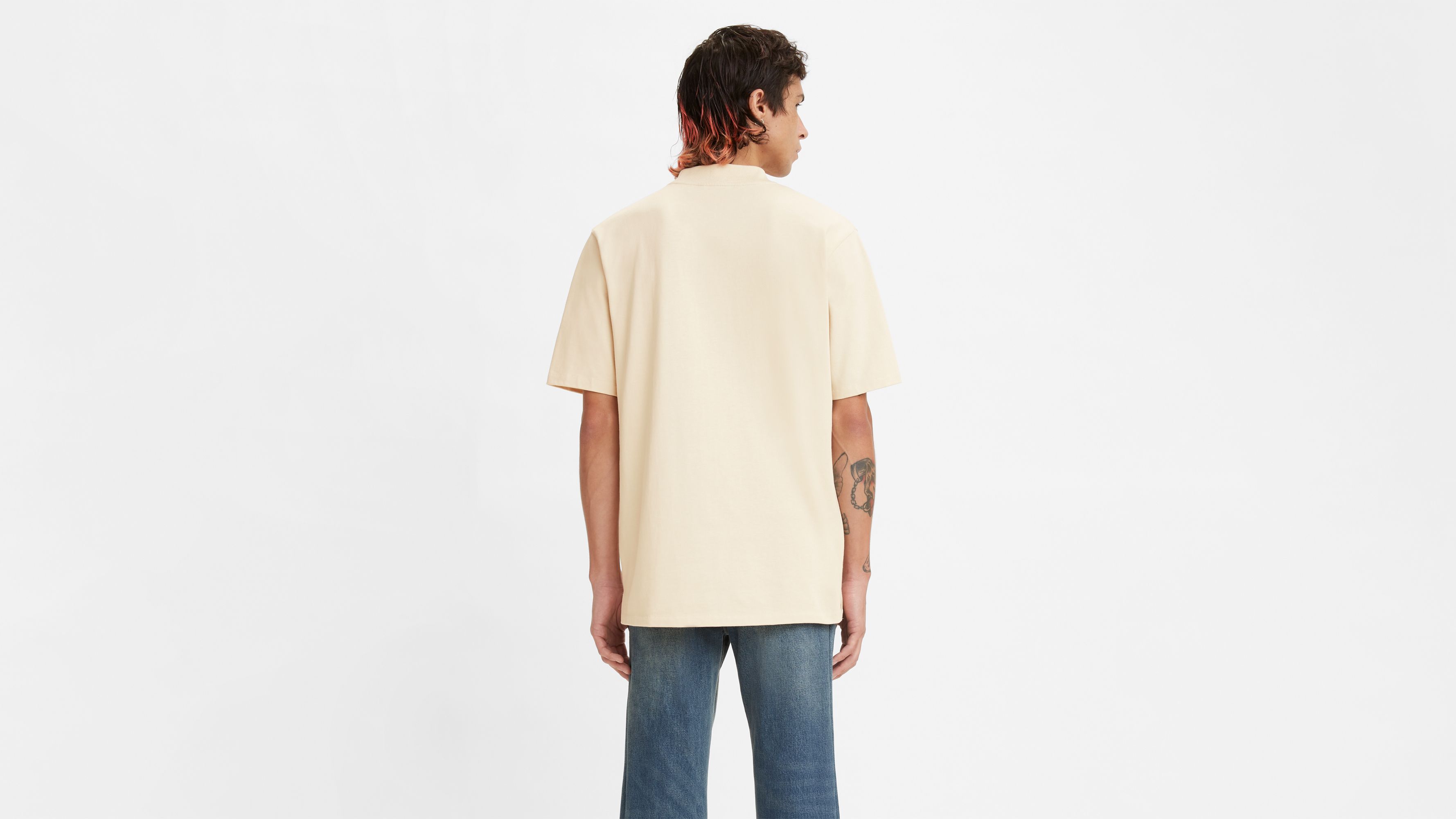 Weekday GREAT - Basic T-shirt - beige 