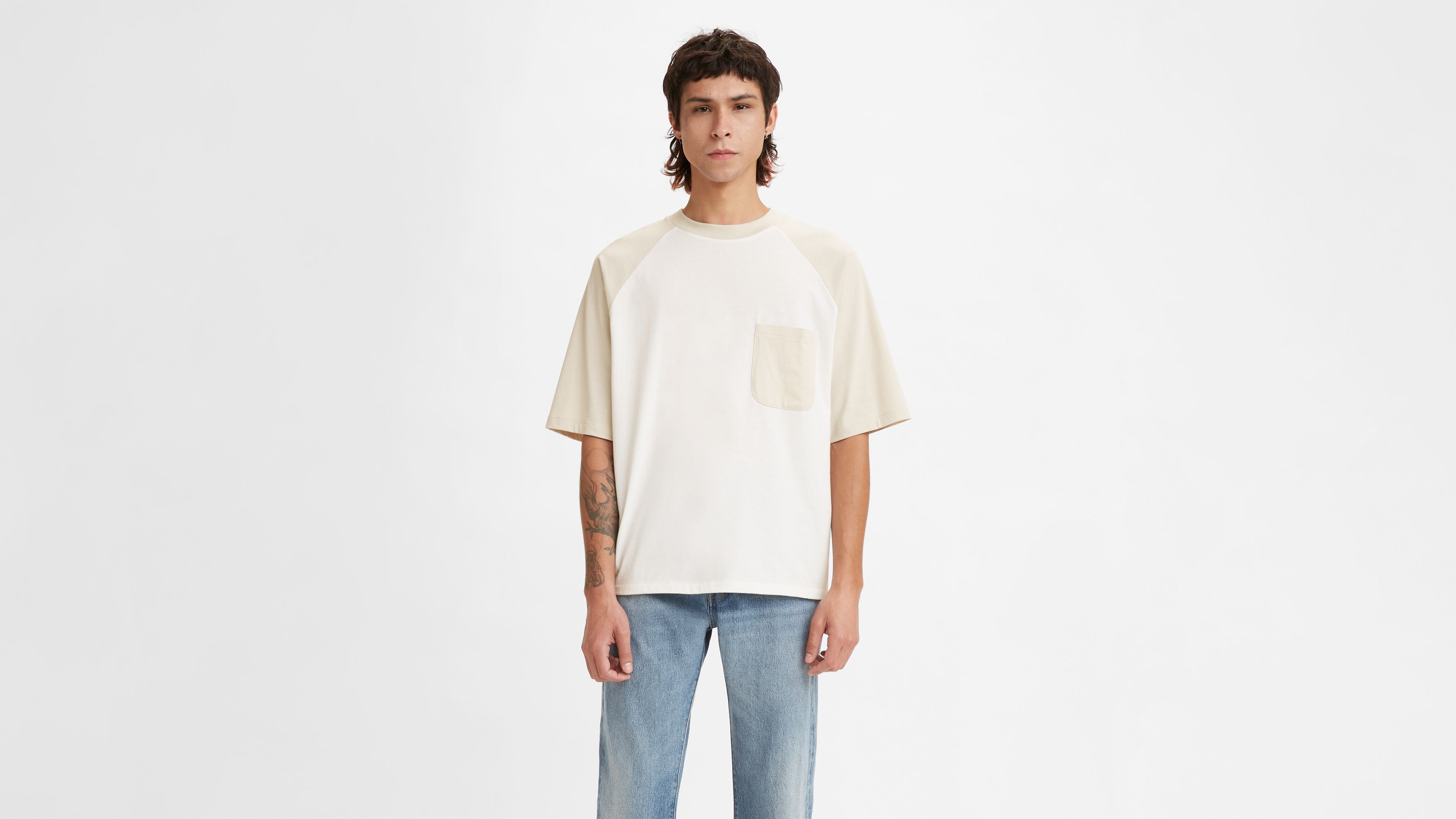 Short Sleeve Raglan T-shirt - Brown | Levi's® US
