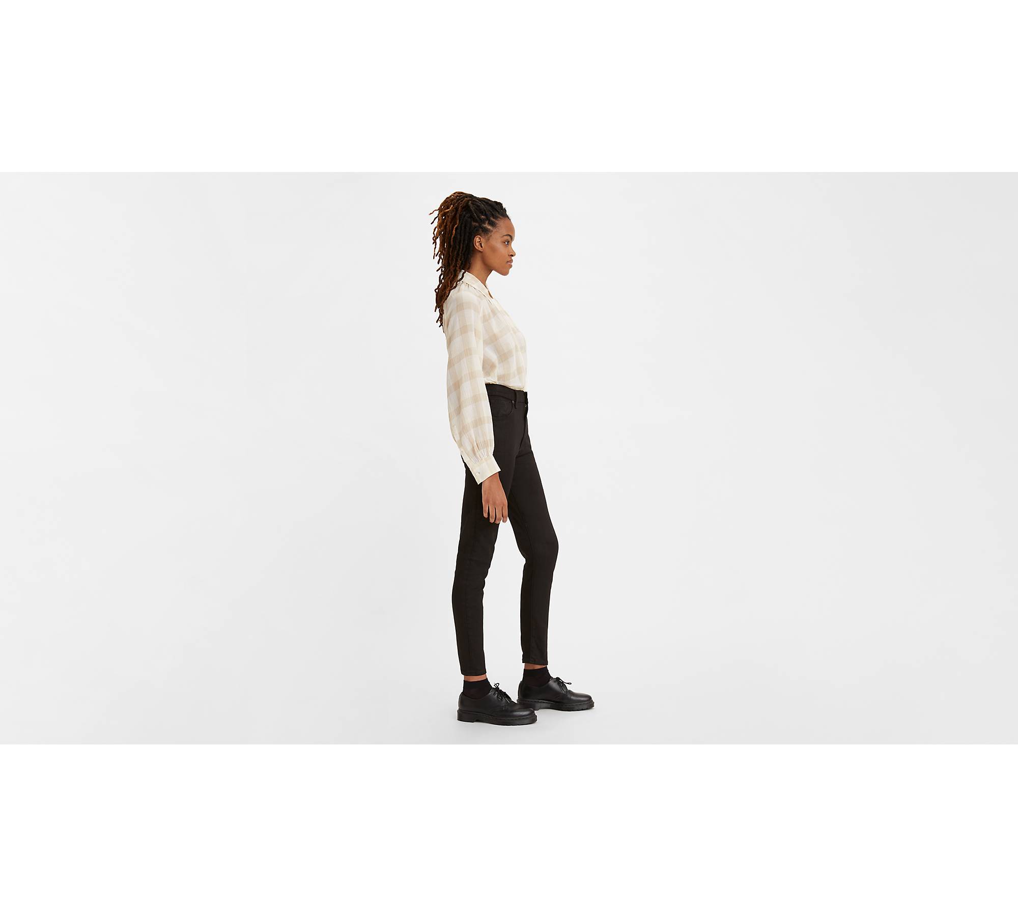 High Rise Slim Fit Women's Jeans - Black | Levi's® US