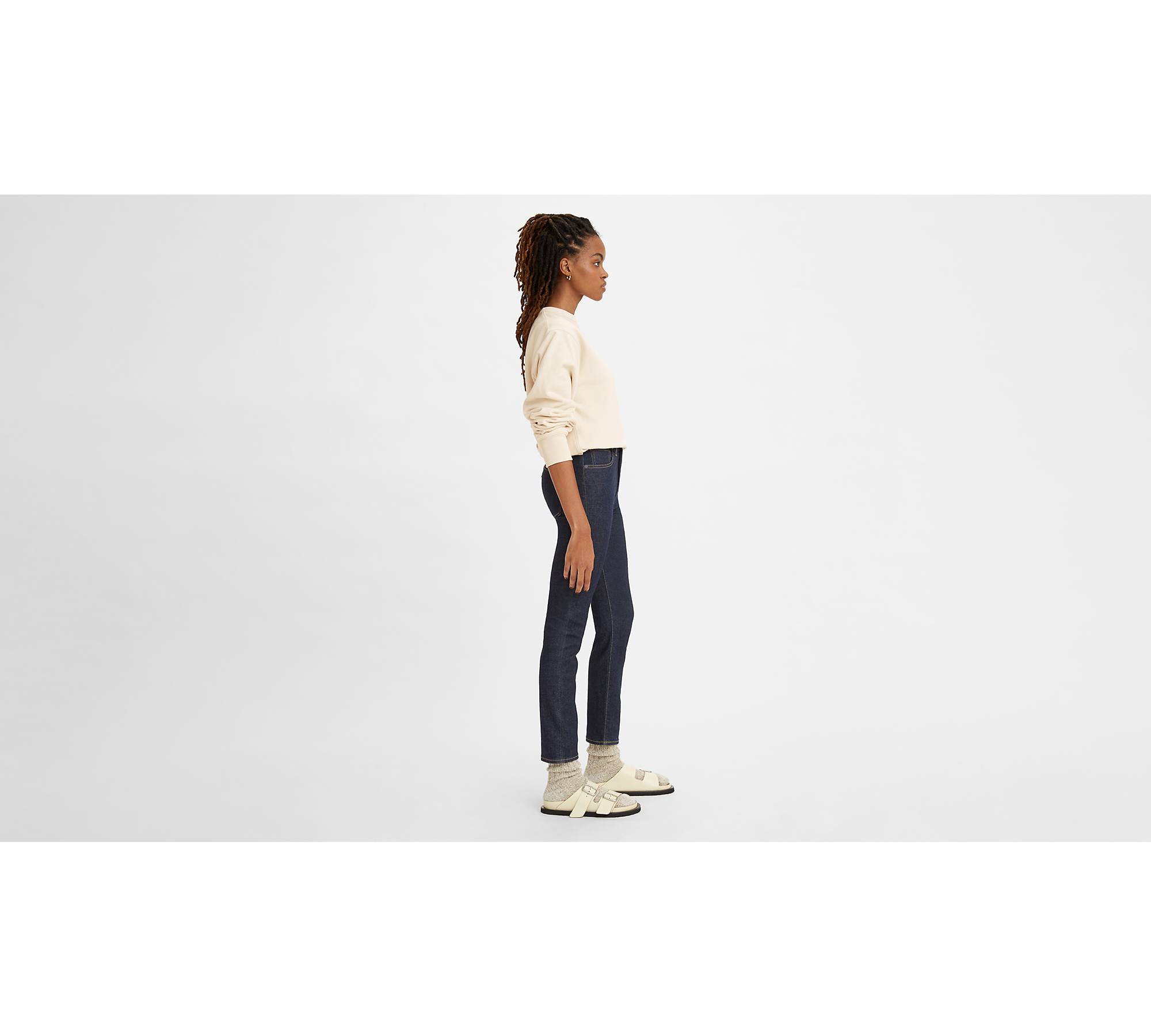 High Rise Slim Fit Women's Jeans - Dark Wash | Levi's® US