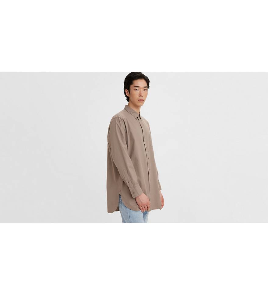 Levi's® Made & Crafted® Classic Long Sleeve Shirt - Neutral | Levi's® GE