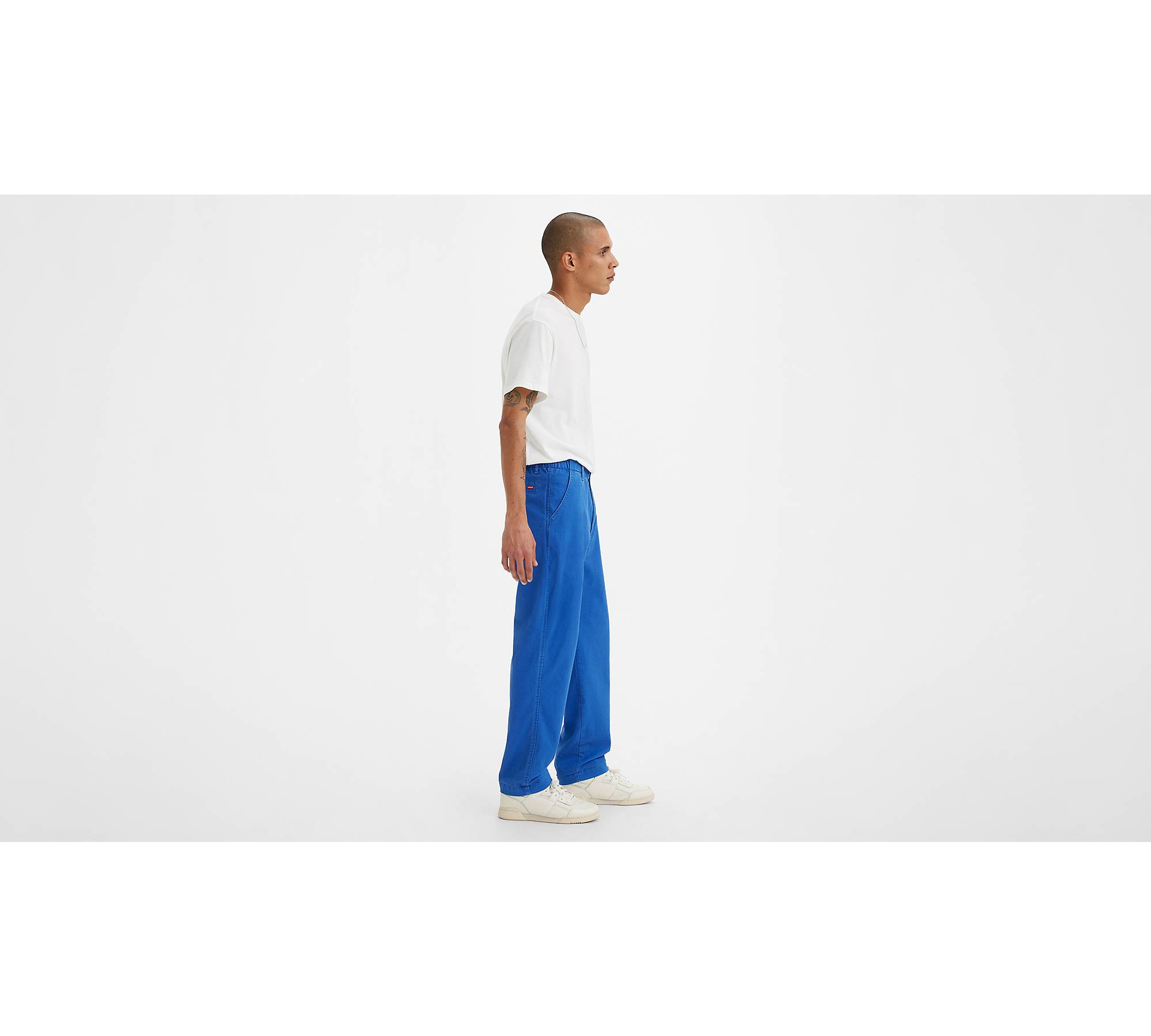 Xx Chino Ez-waist Tapered Pants (big & Tall) - Blue | Levi's® GB