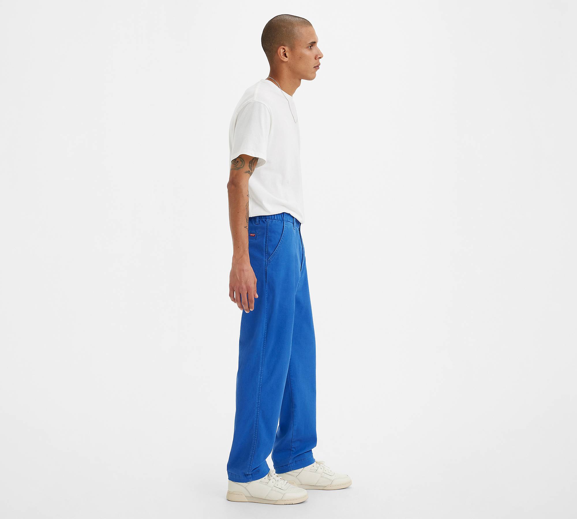 Xx Chino Ez-waist Tapered Pants (big & Tall) - Blue | Levi's® GB
