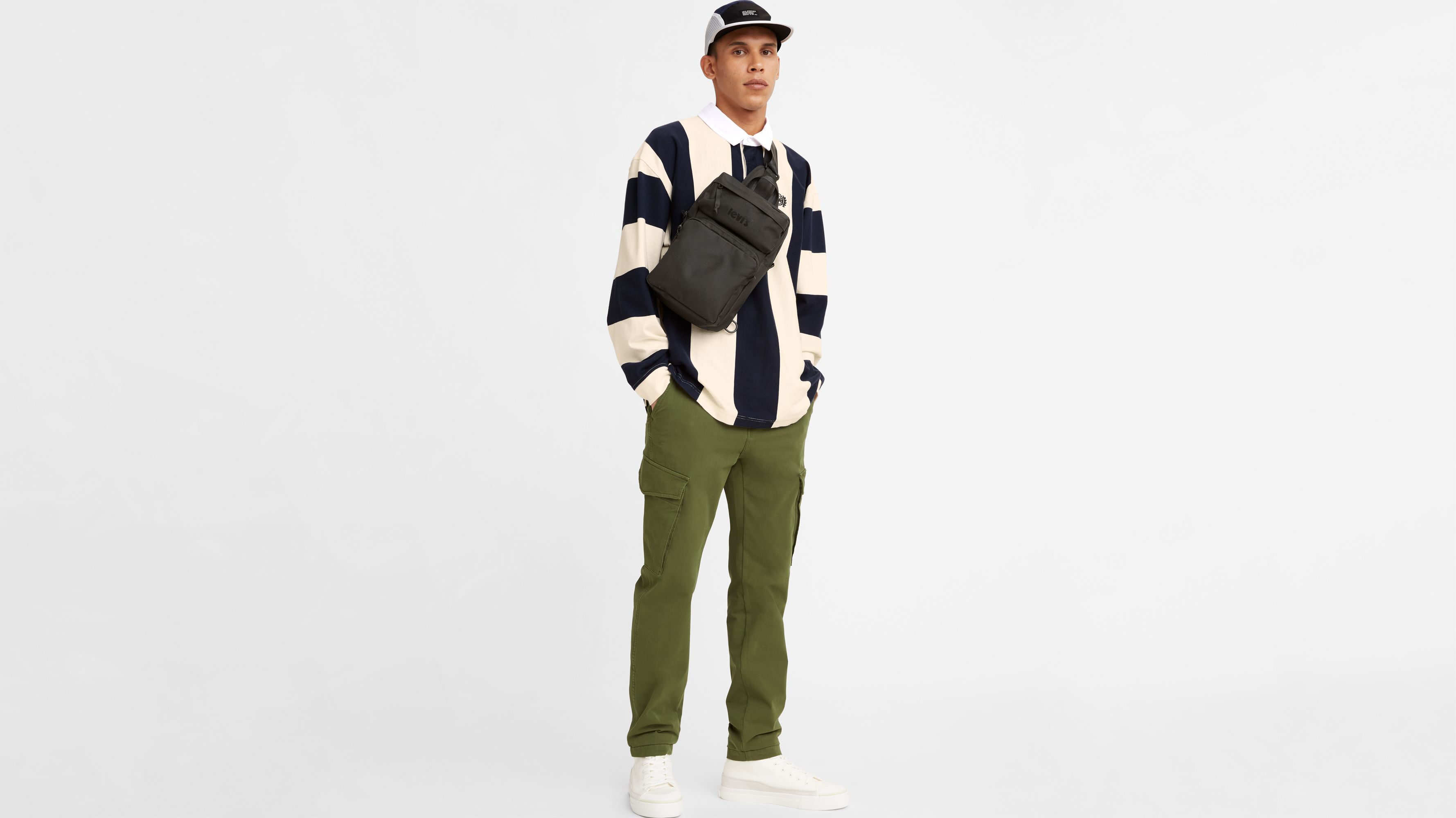 Levi's® Xx Chino Slim Taper Fit Cargo Men's Pants - Green | Levi's® US