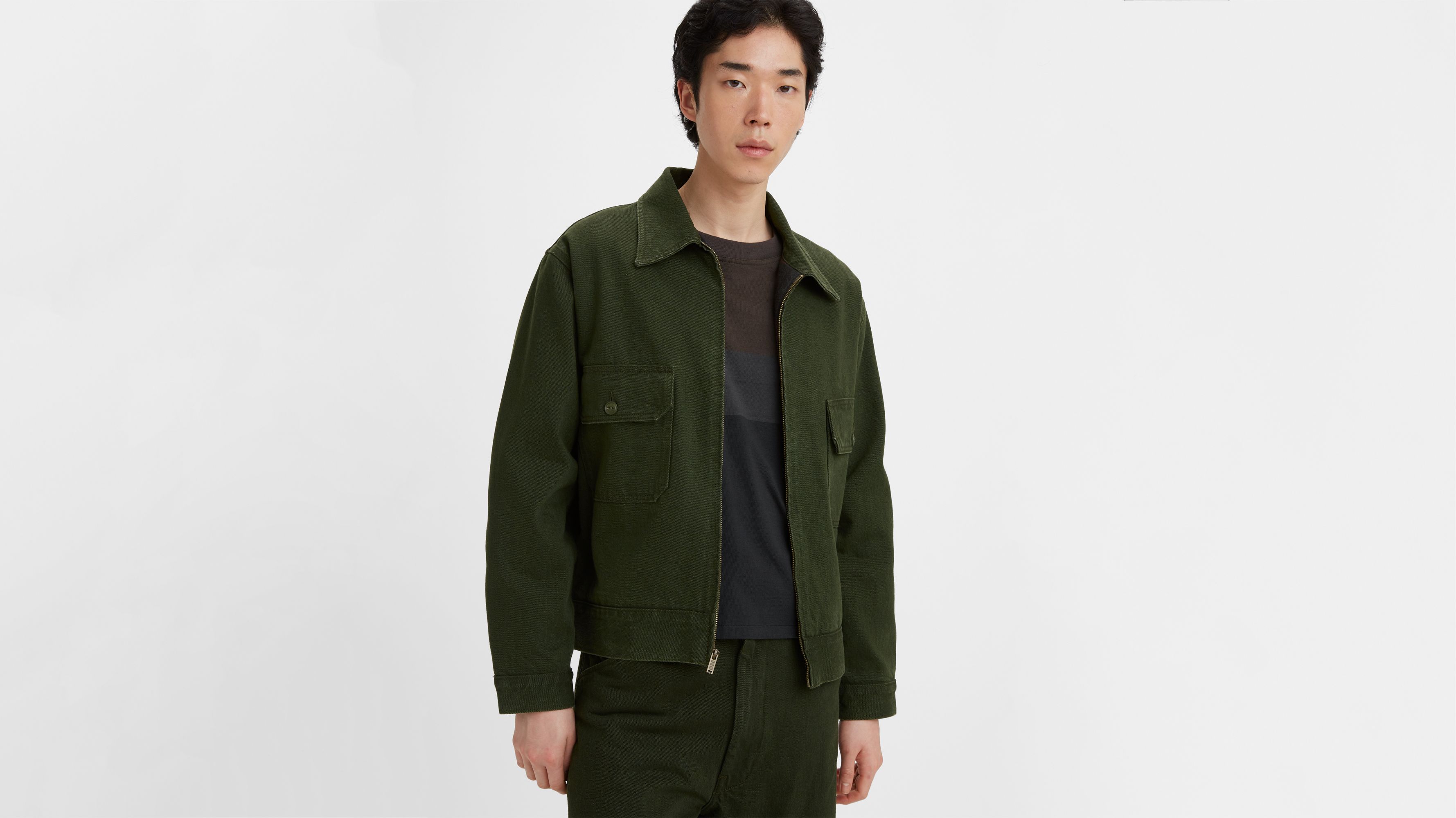 Union Trucker Jacket - Green | Levi's® US