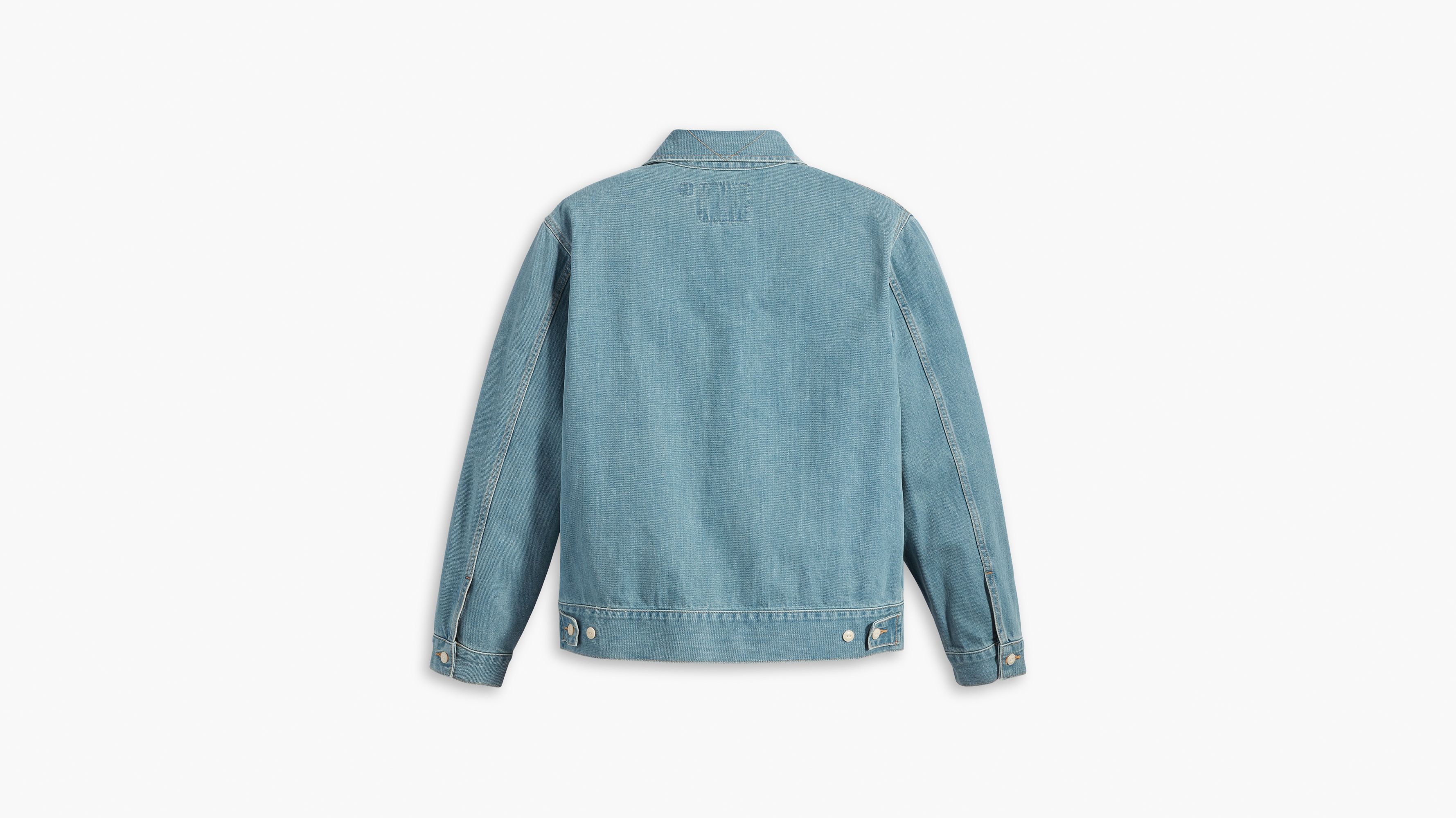 Levi's® Made & Crafted® Union Trucker Jacket - Blue | Levi's® AD
