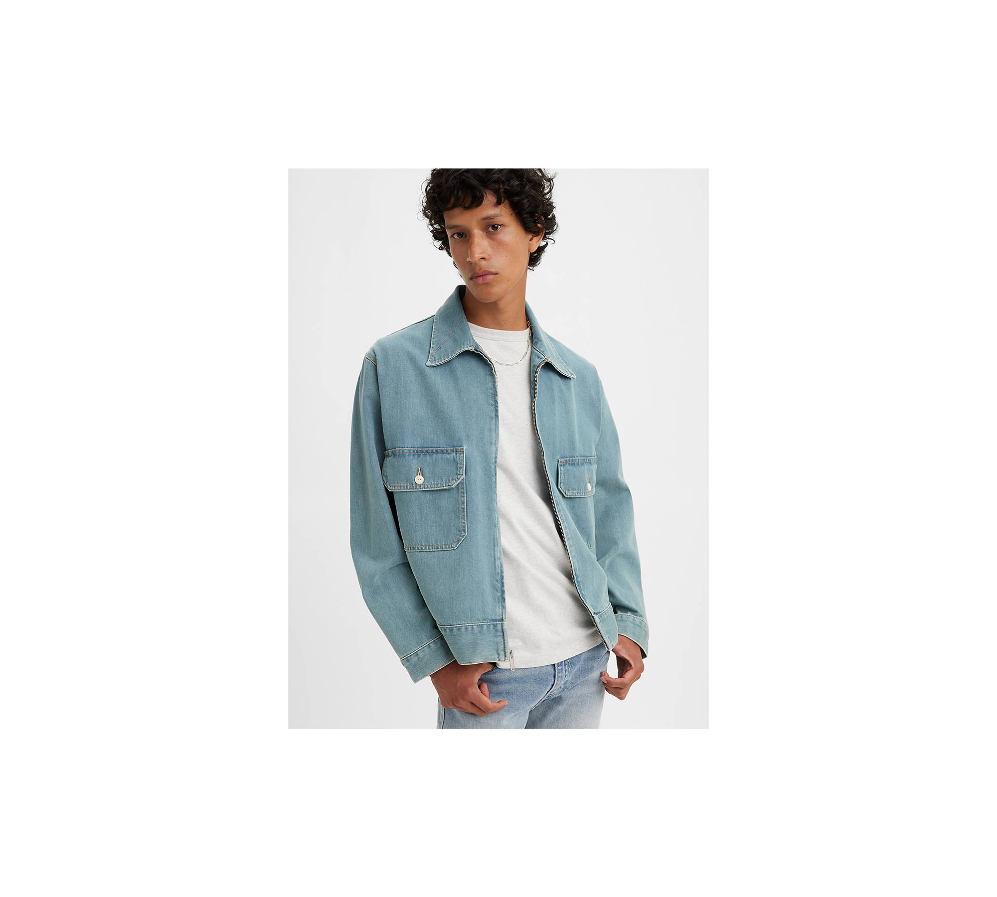 Levi's® Made & Crafted® Union Trucker Jacket - Blue | Levi's® XK