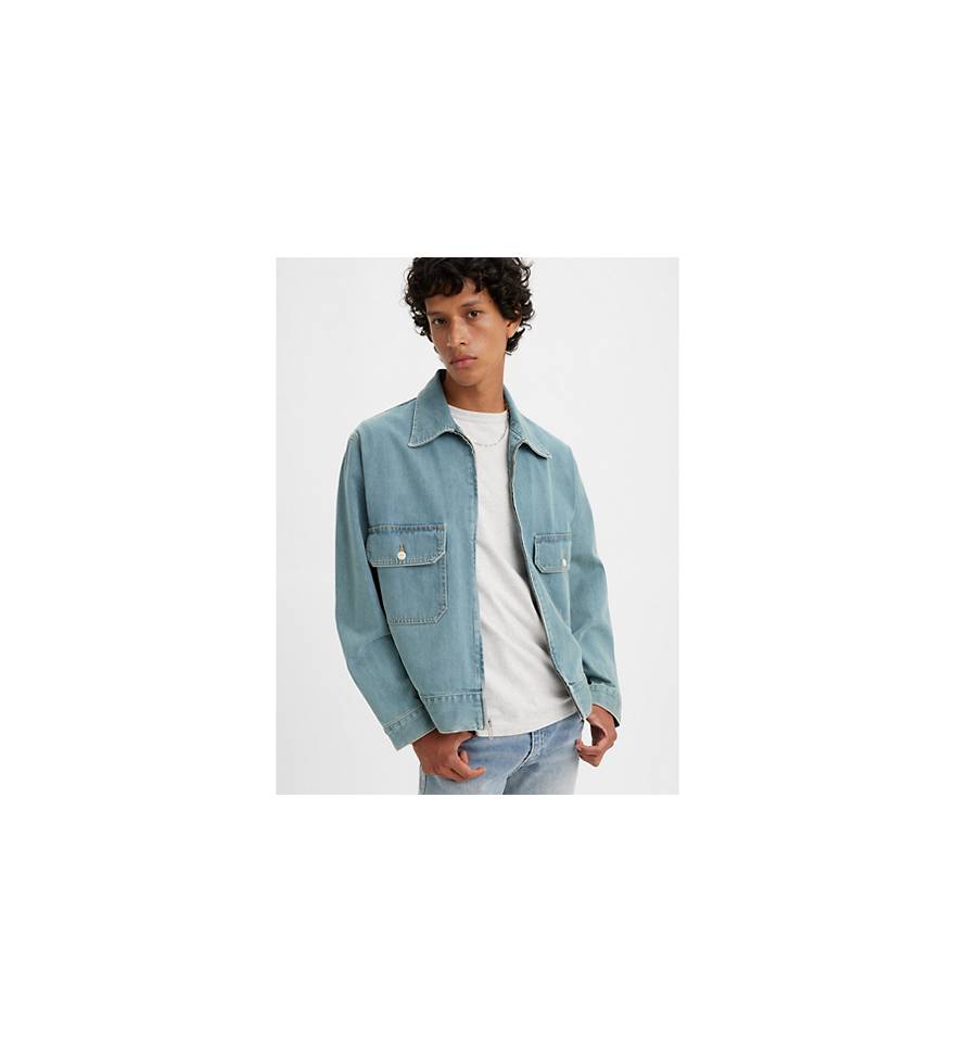 Levi's® Made & Crafted® Union Trucker Jacket - Blue | Levi's® RS