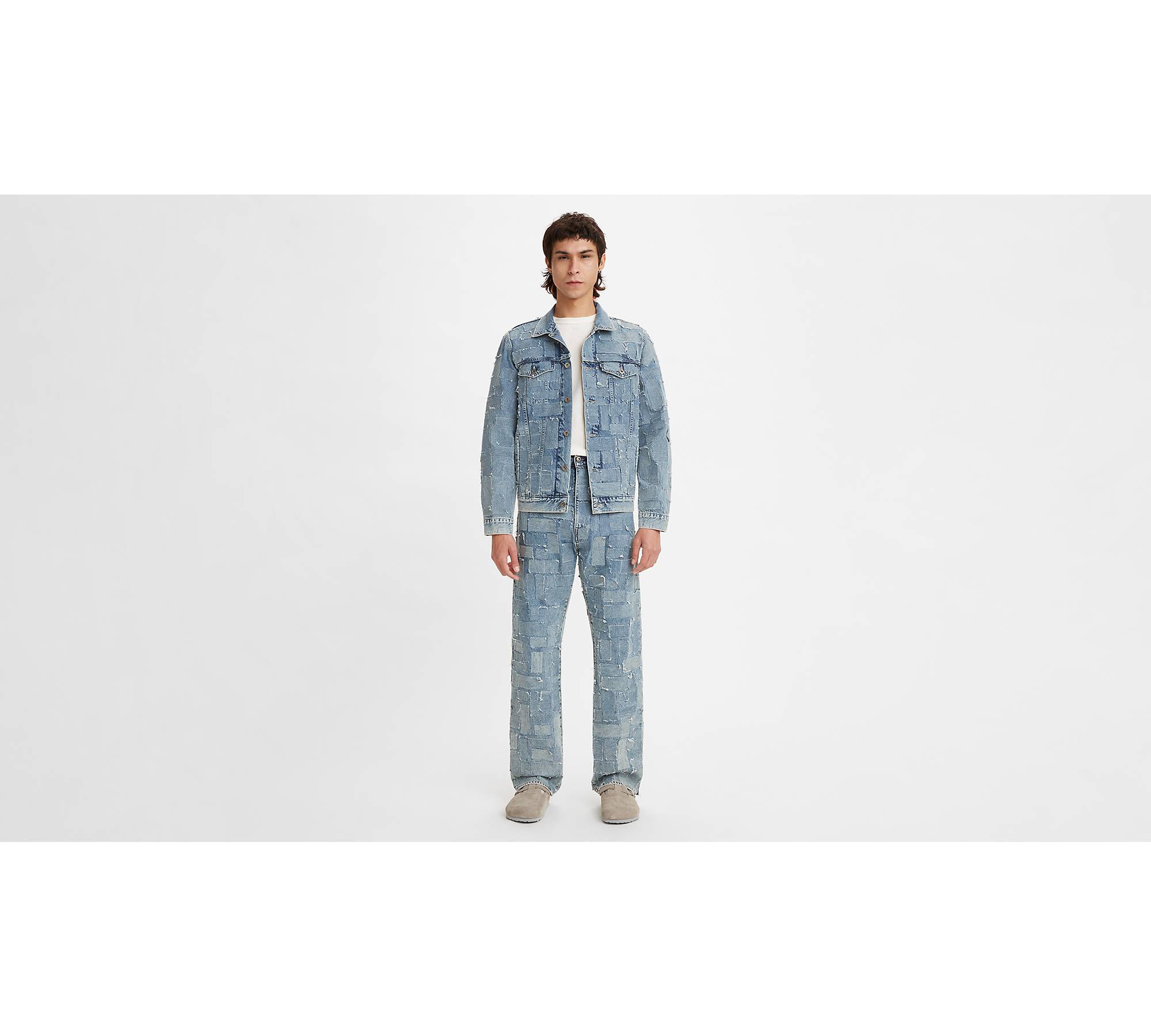 Levi's® Made & Crafted® High Rise Straight Jeans - Blue | Levi's® XK