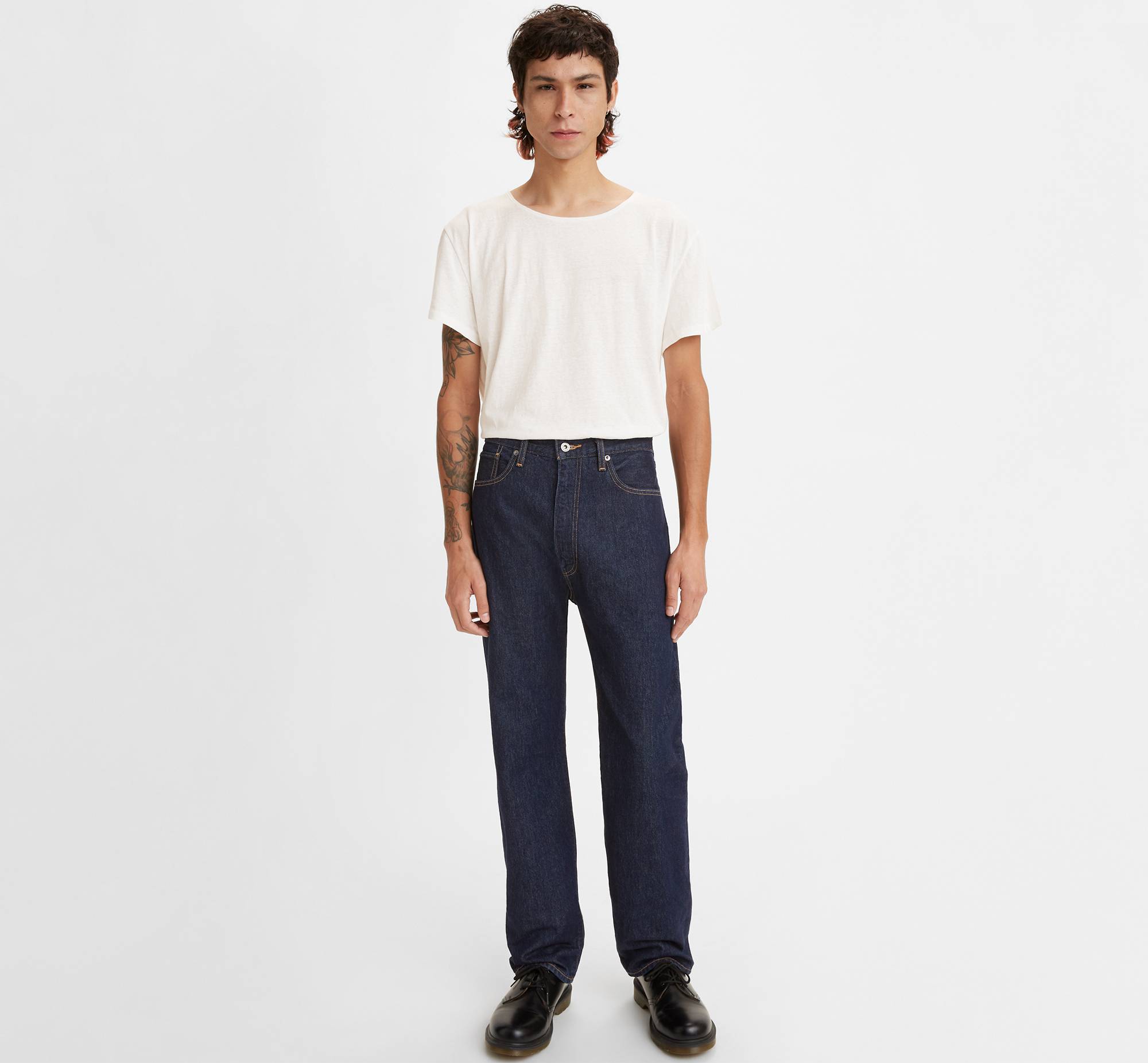 Levi's® Made & Crafted® High Rise Straight Jeans - Blue | Levi's® KZ