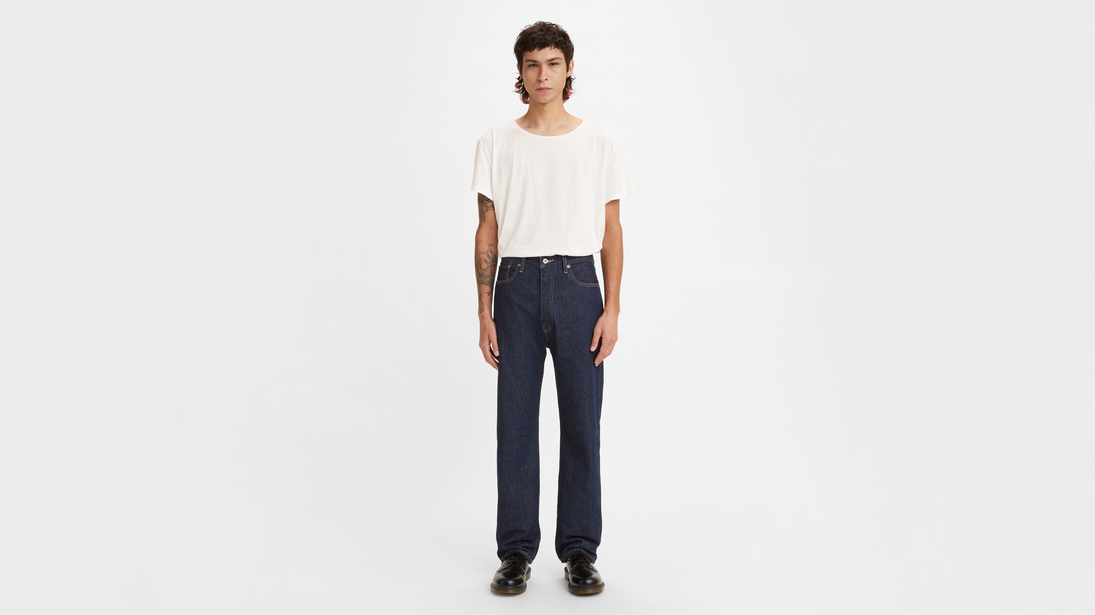 Levi's® Made & Crafted® High Rise Straight Jeans - Blue | Levi's® MD