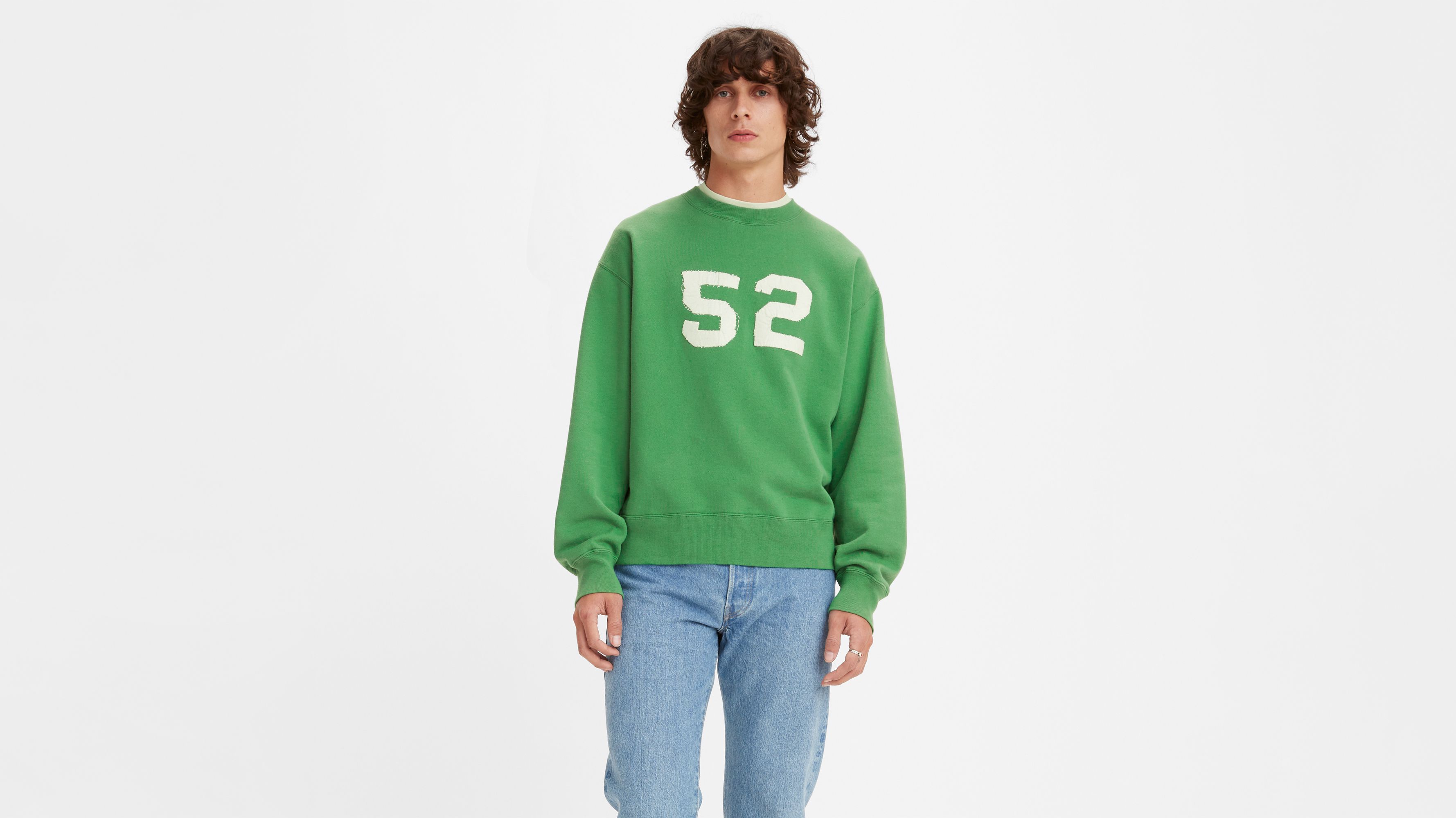 Levi's® Vintage Clothing 60's Sweatshirt - Green | Levi's® AD