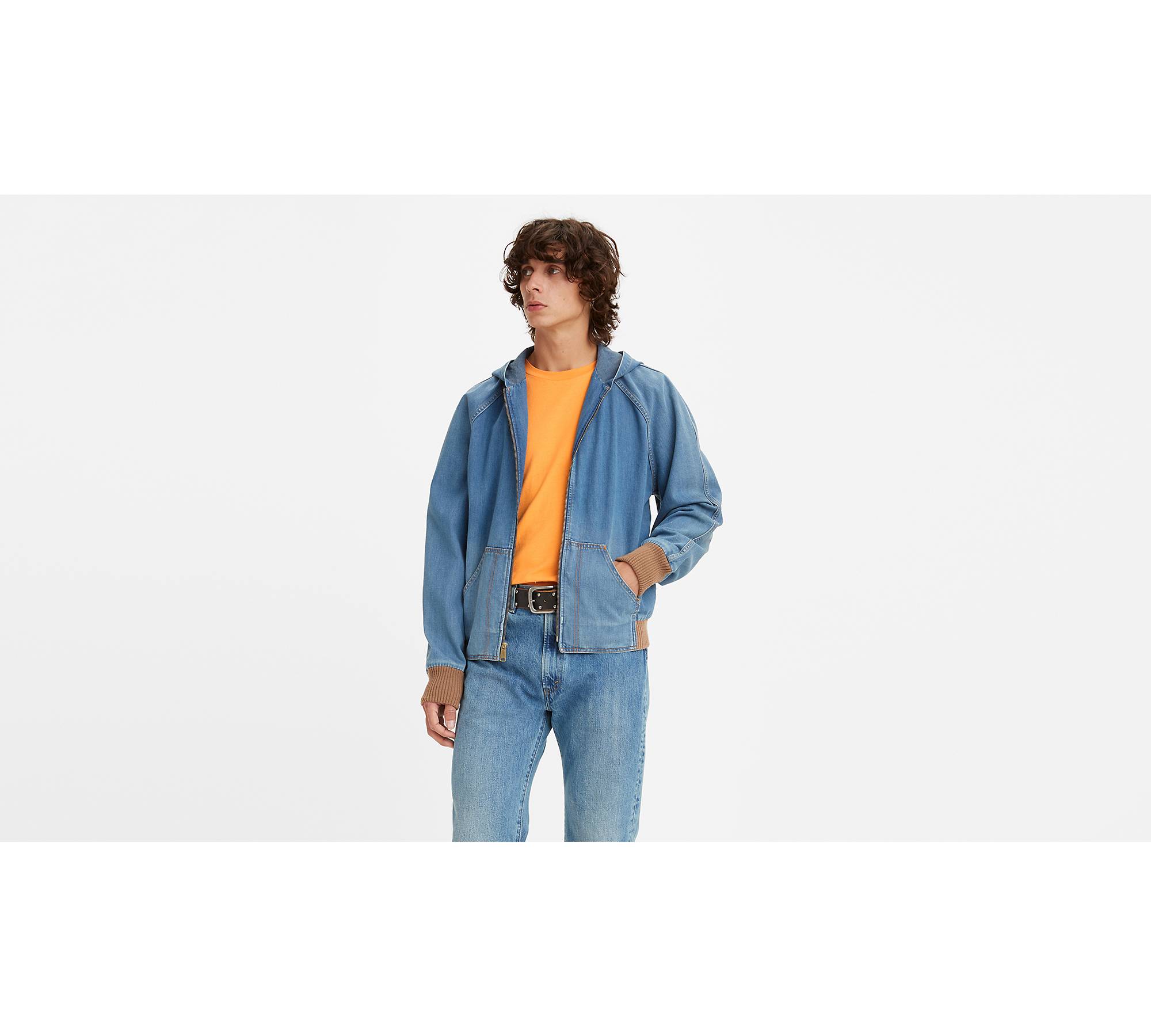 Orange Tab Hooded Jacket - Medium Wash | Levi\'s® US