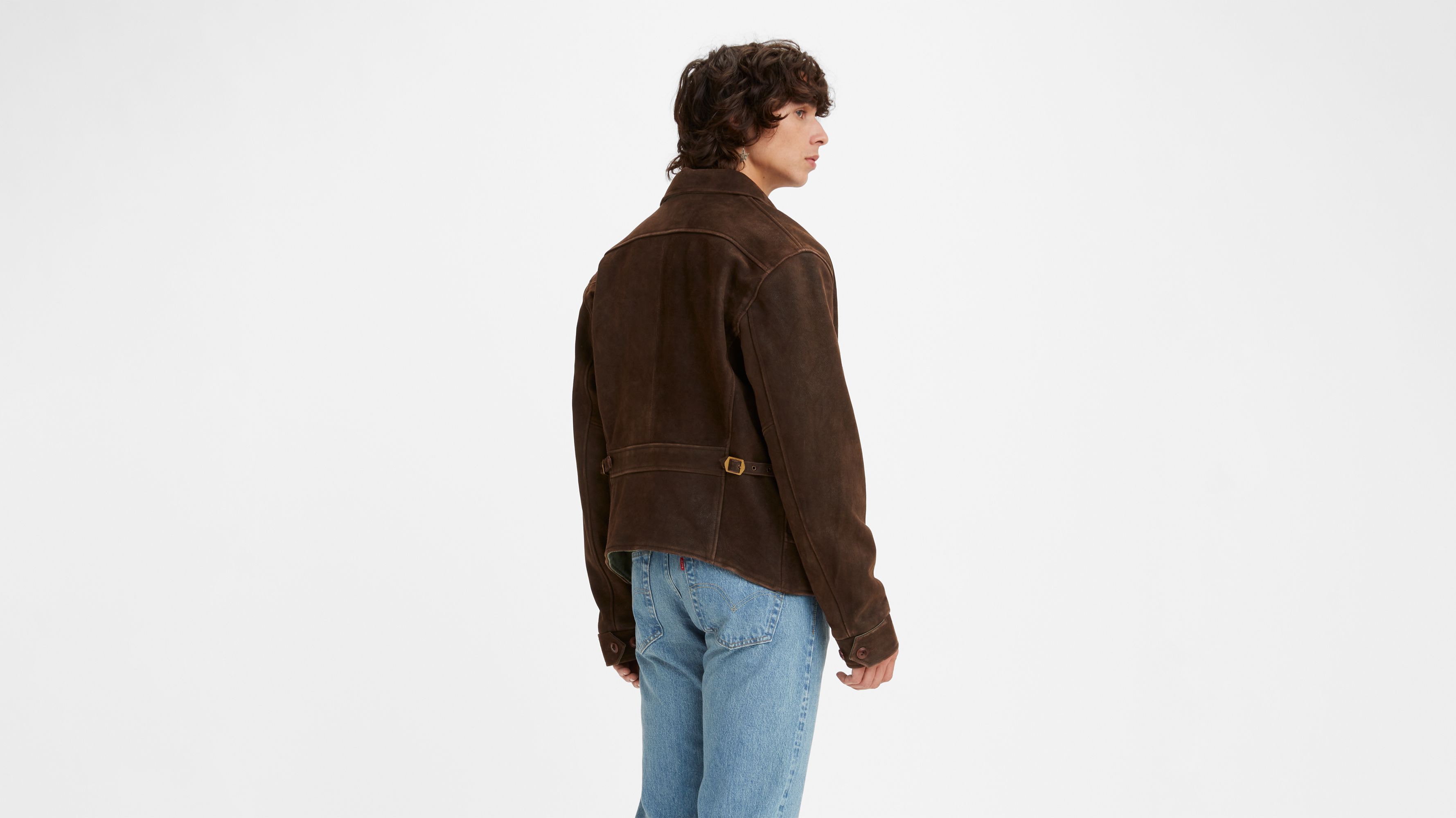 Reversible Leather Jacket - Brown | Levi's® US