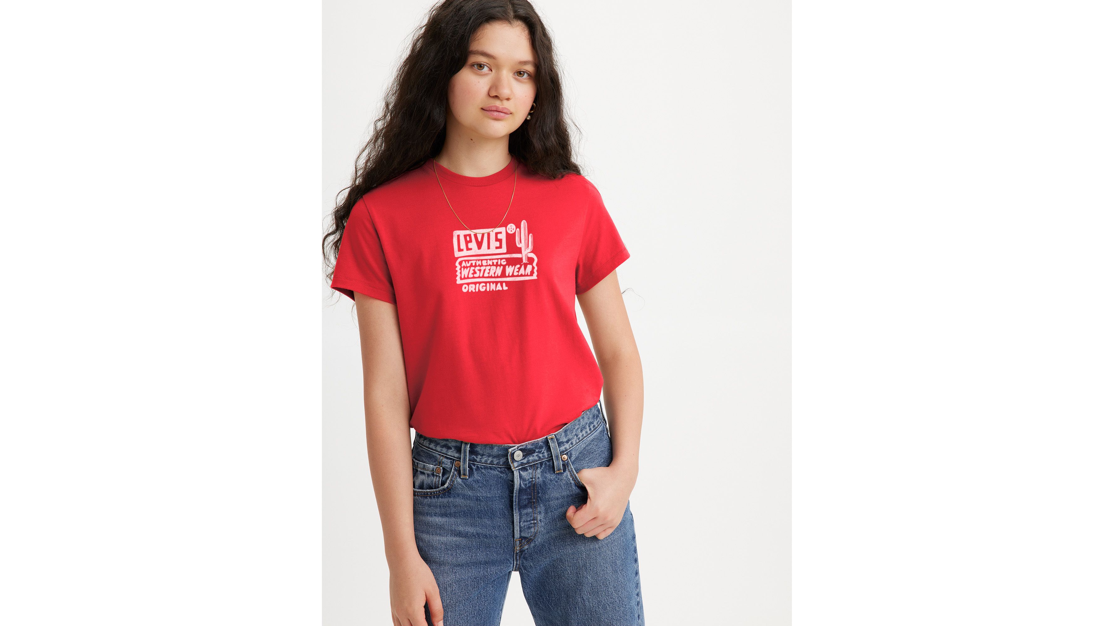 Graphic Classic T-shirt - Red