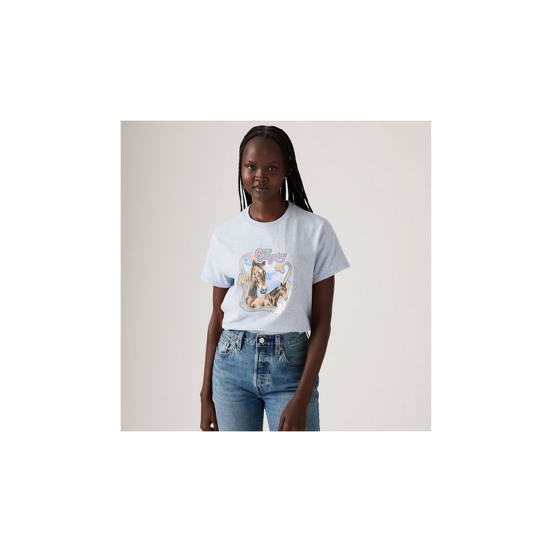 Levi's Graphic Classic Tee T-shirt In White