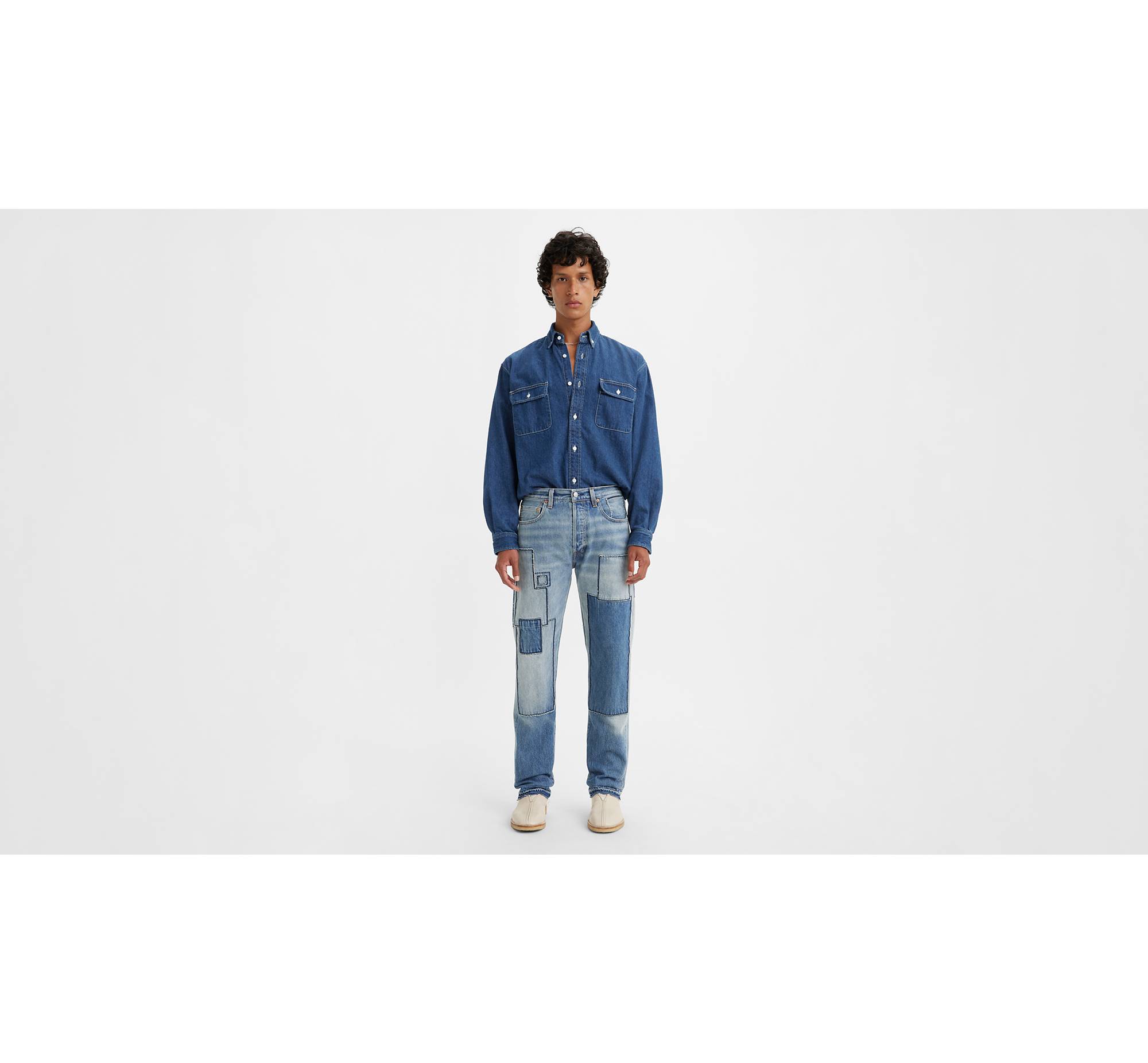 1980s 501® Original Fit Selvedge Men's Jeans - Medium Wash Levi's® US