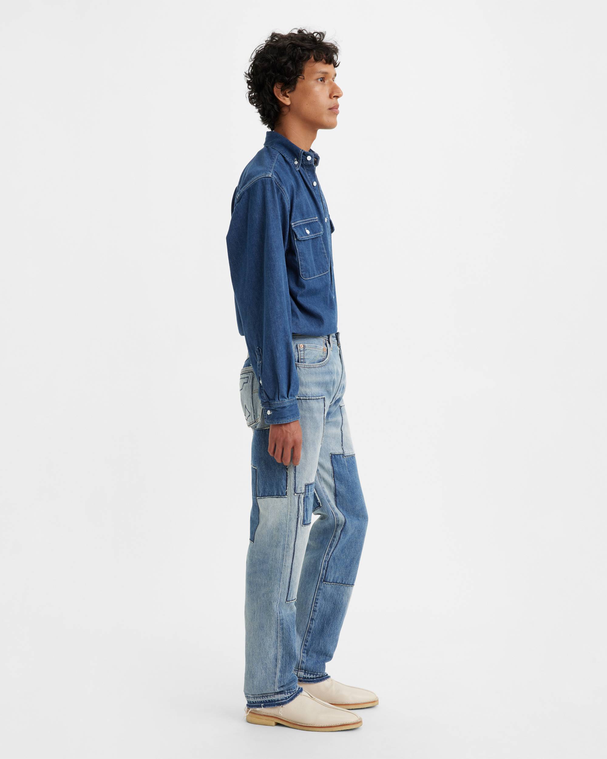 1980s 501® Original Fit Selvedge Men's Jeans - Medium Wash 1980s 501® Original Fit Selvedge Men's Jeans - Medium Wash