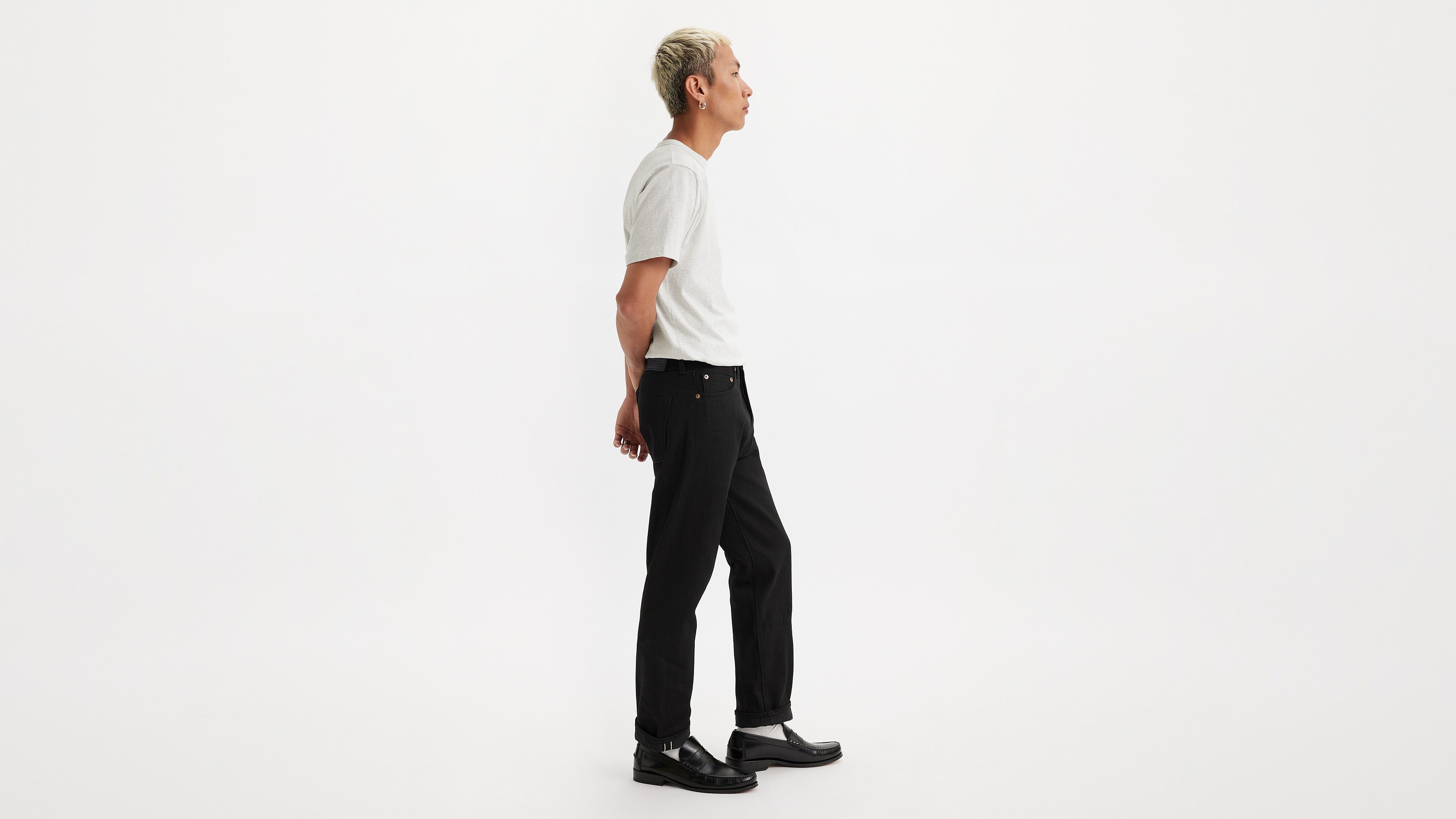 1980s 501® Original Fit Selvedge Men's Jeans - Black | Levi's® US