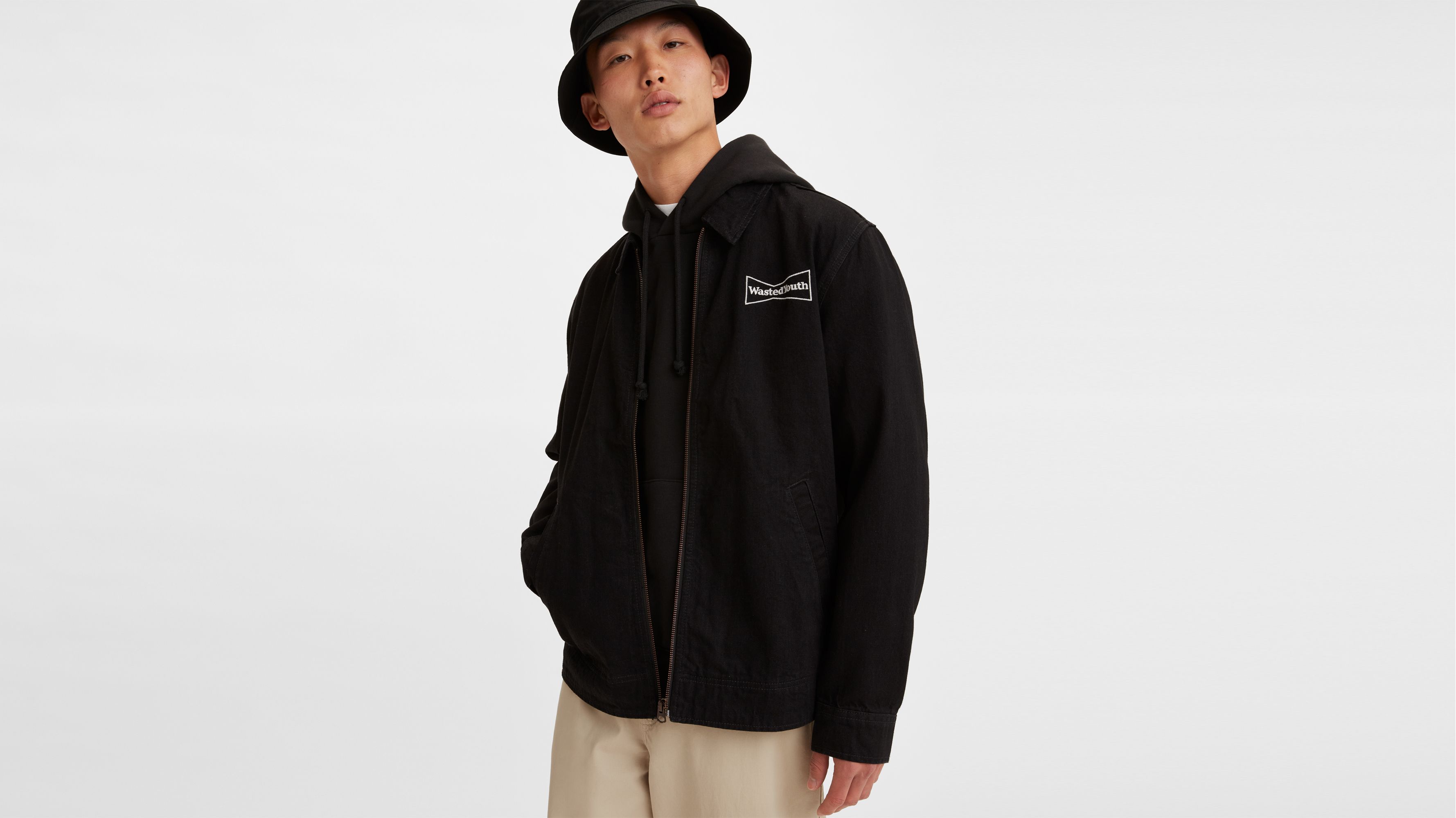 Levi's® X Wasted Youth Workers Jacket - Black | Levi's® US