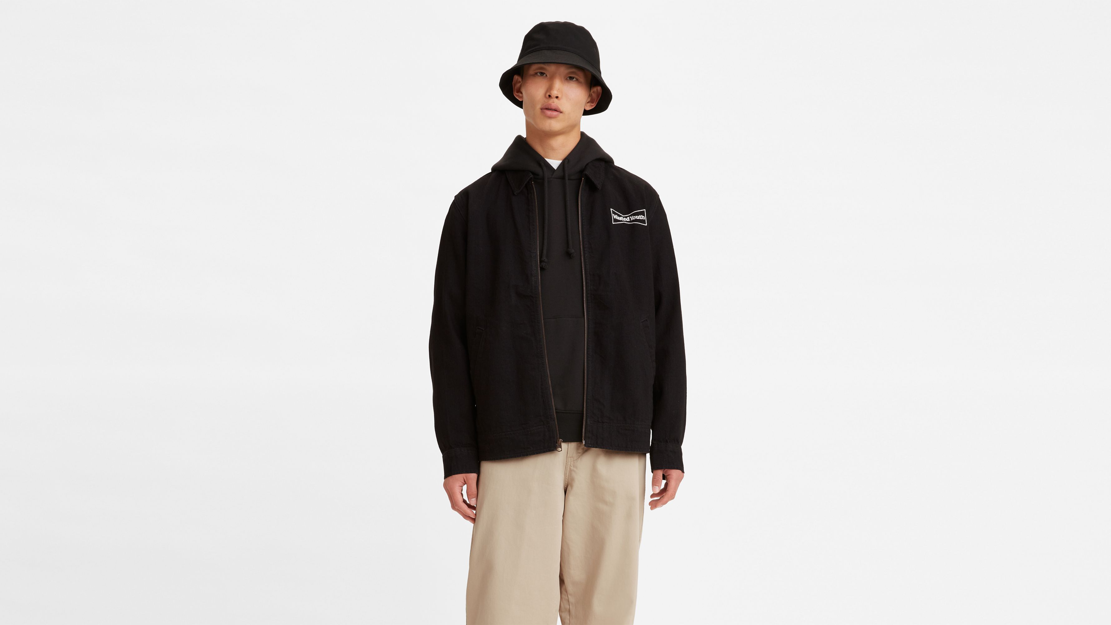 Levi's® X Wasted Youth Workers Jacket - Black | Levi's® US